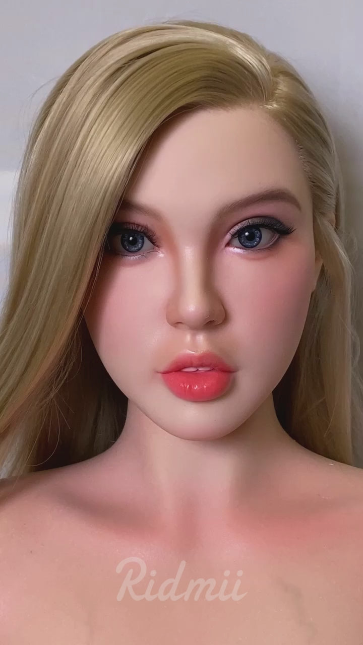 Picture of RIDMII Olena Unique Design 5'5 FT (166cm) BBW Full Silicone Ultra Realistic Sex Doll Silicone Head New Sweet Adult Love Doll