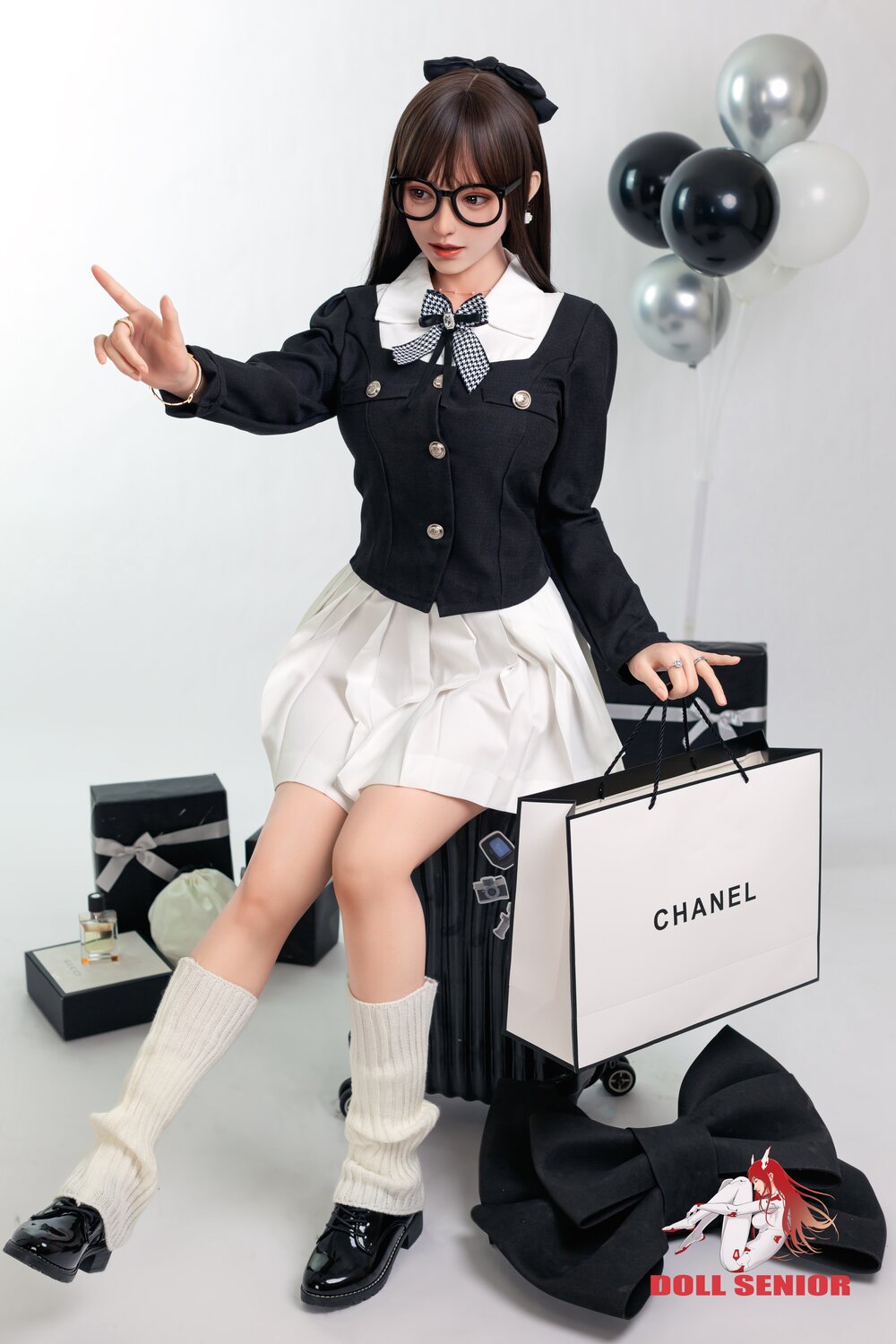 Picture of Doll Senior Hybrid Sex Doll 158cm/5ft2 E-cup Silicone Head Sex Doll – Lengyue