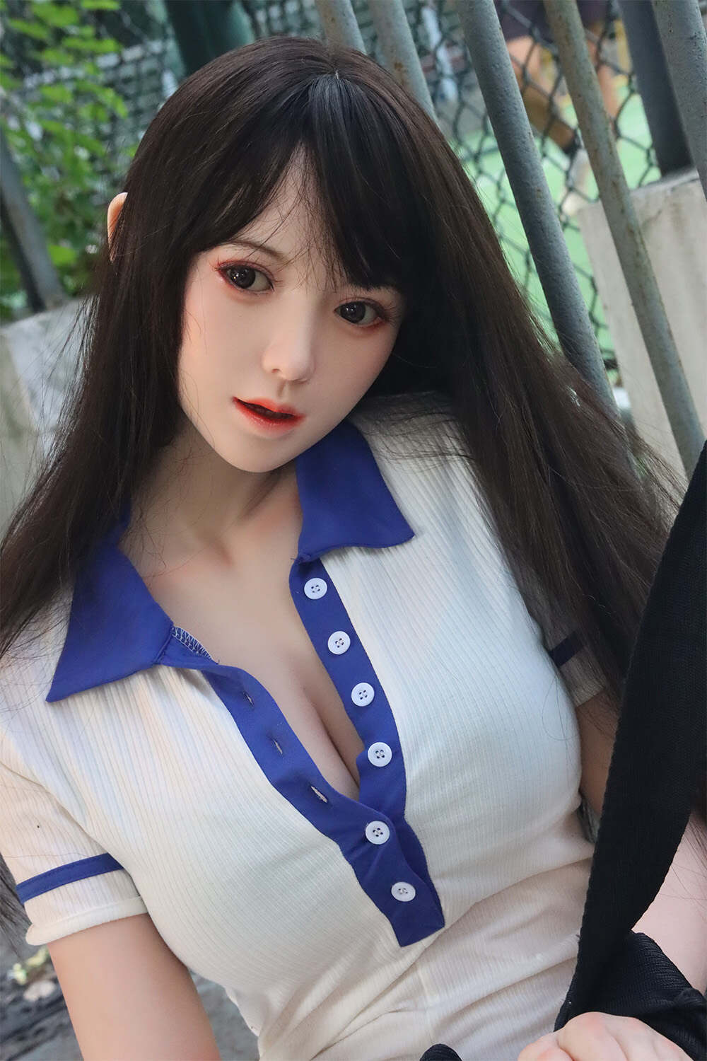 Picture of Doll Senior Hybrid Sex Doll 158cm/5ft2 E-cup Silicone Head Sex Doll – Baiyi