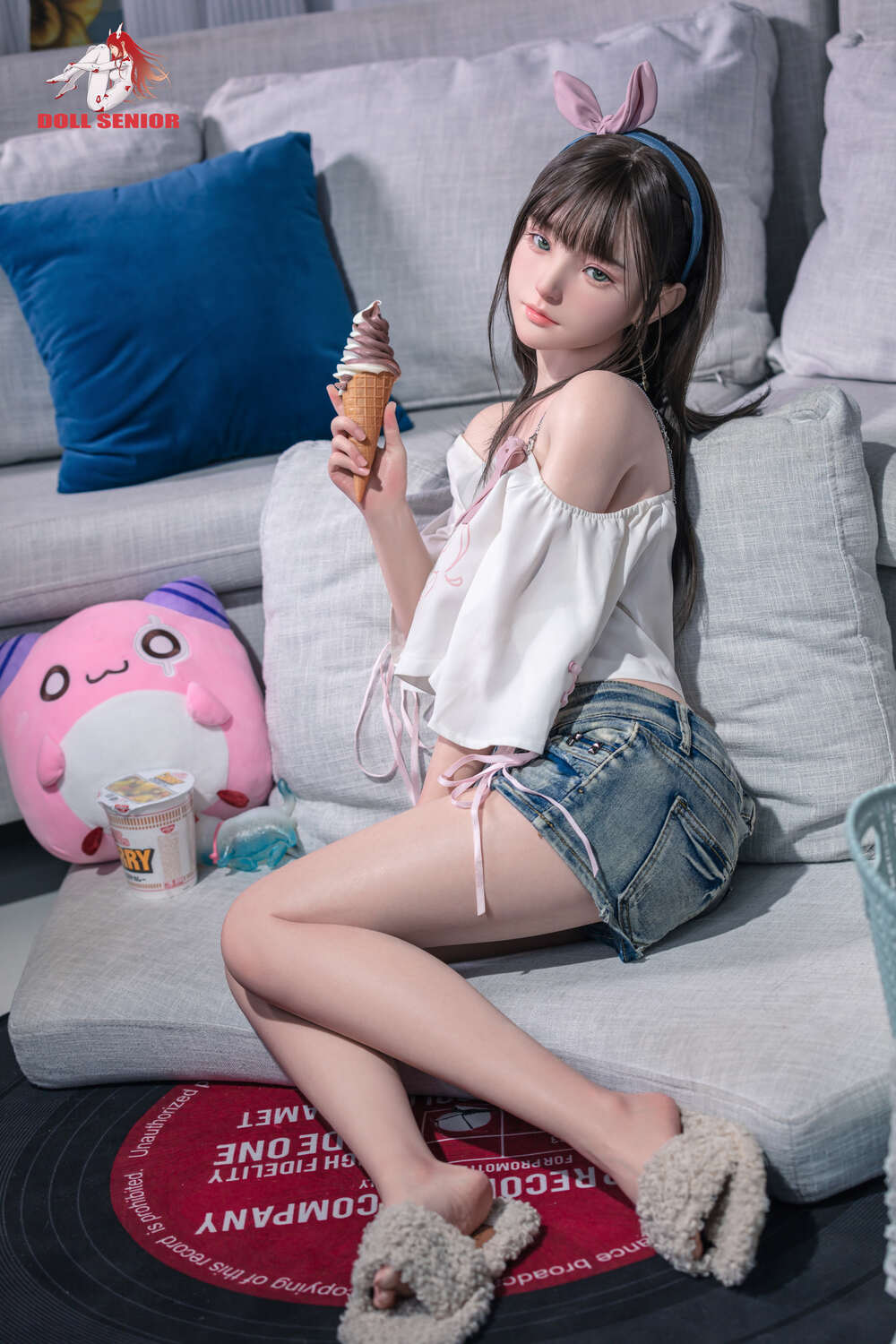 Picture of Doll Senior Hybrid Sex Doll 148cm/4ft10 D-cup Silicone Head Sex Doll – Miye