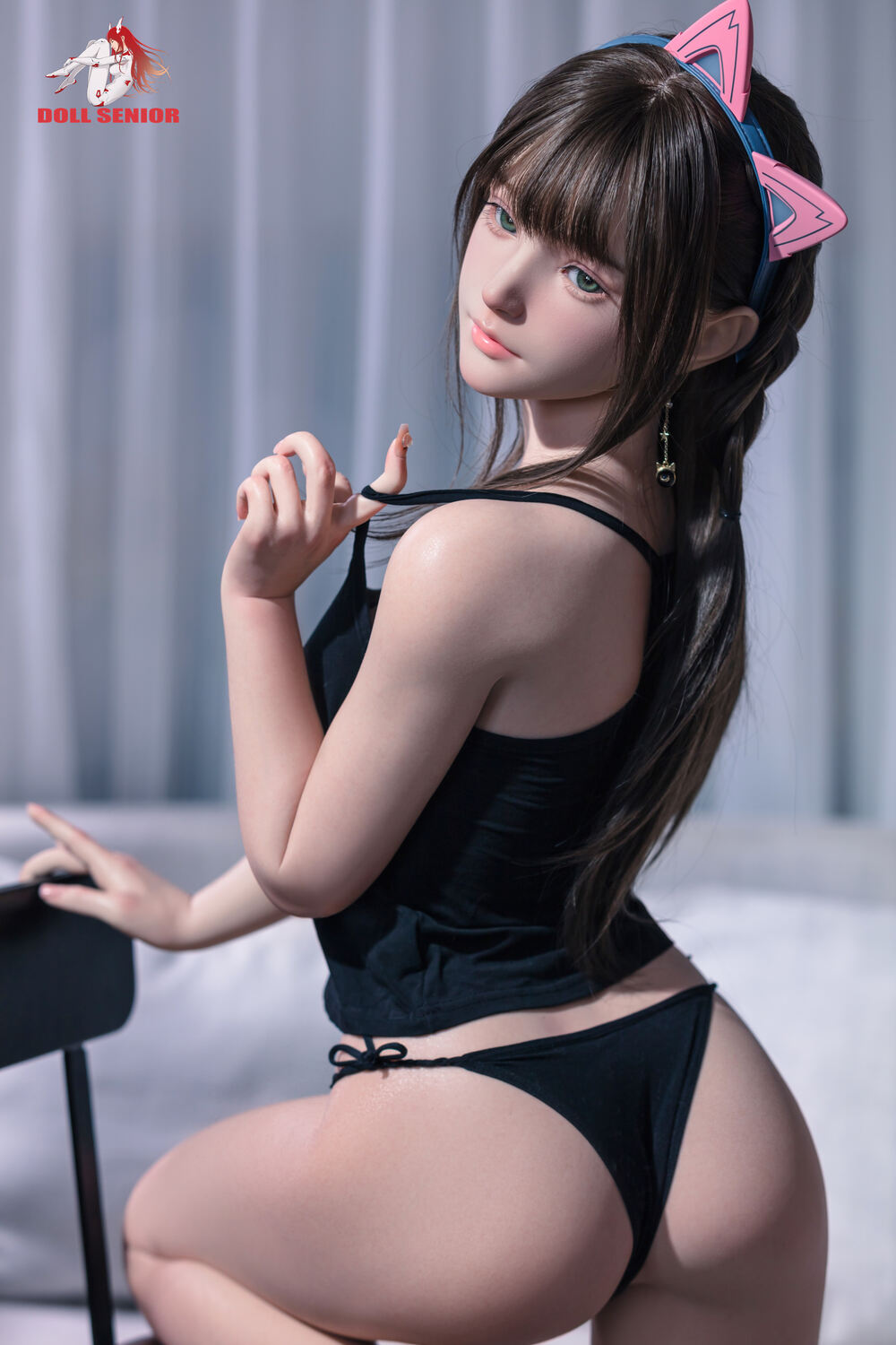 Picture of Doll Senior Hybrid Sex Doll 148cm/4ft10 D-cup Silicone Head Sex Doll – Miye