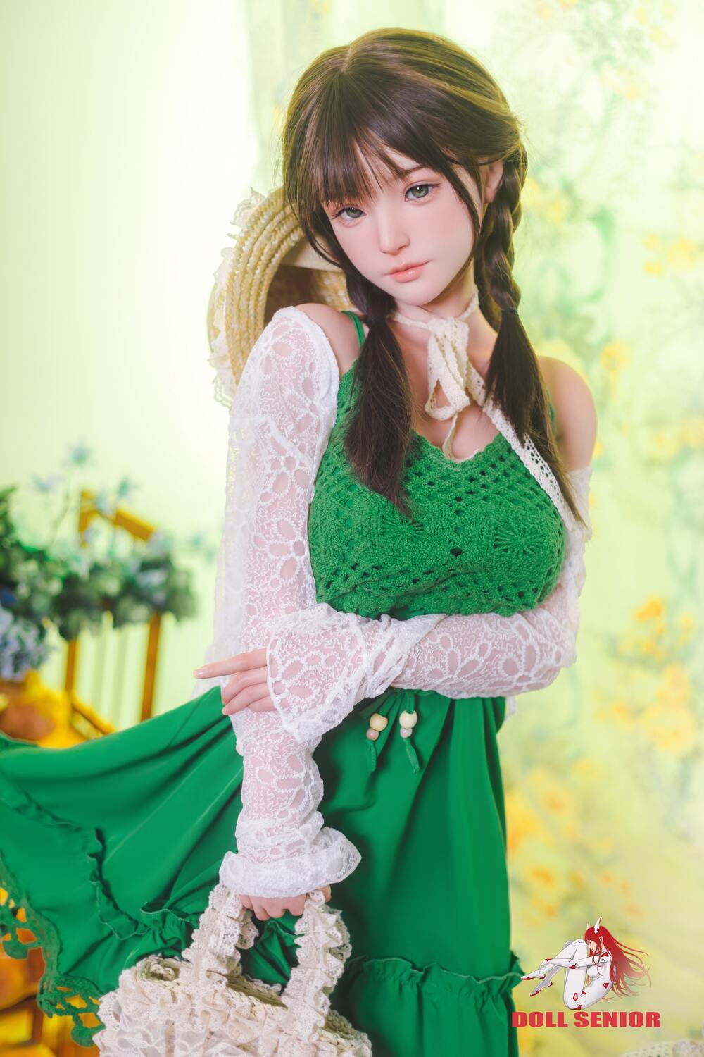 Picture of Doll Senior Hybrid Sex Doll 148cm/4ft10 D-cup Silicone Head Sex Doll – Miye