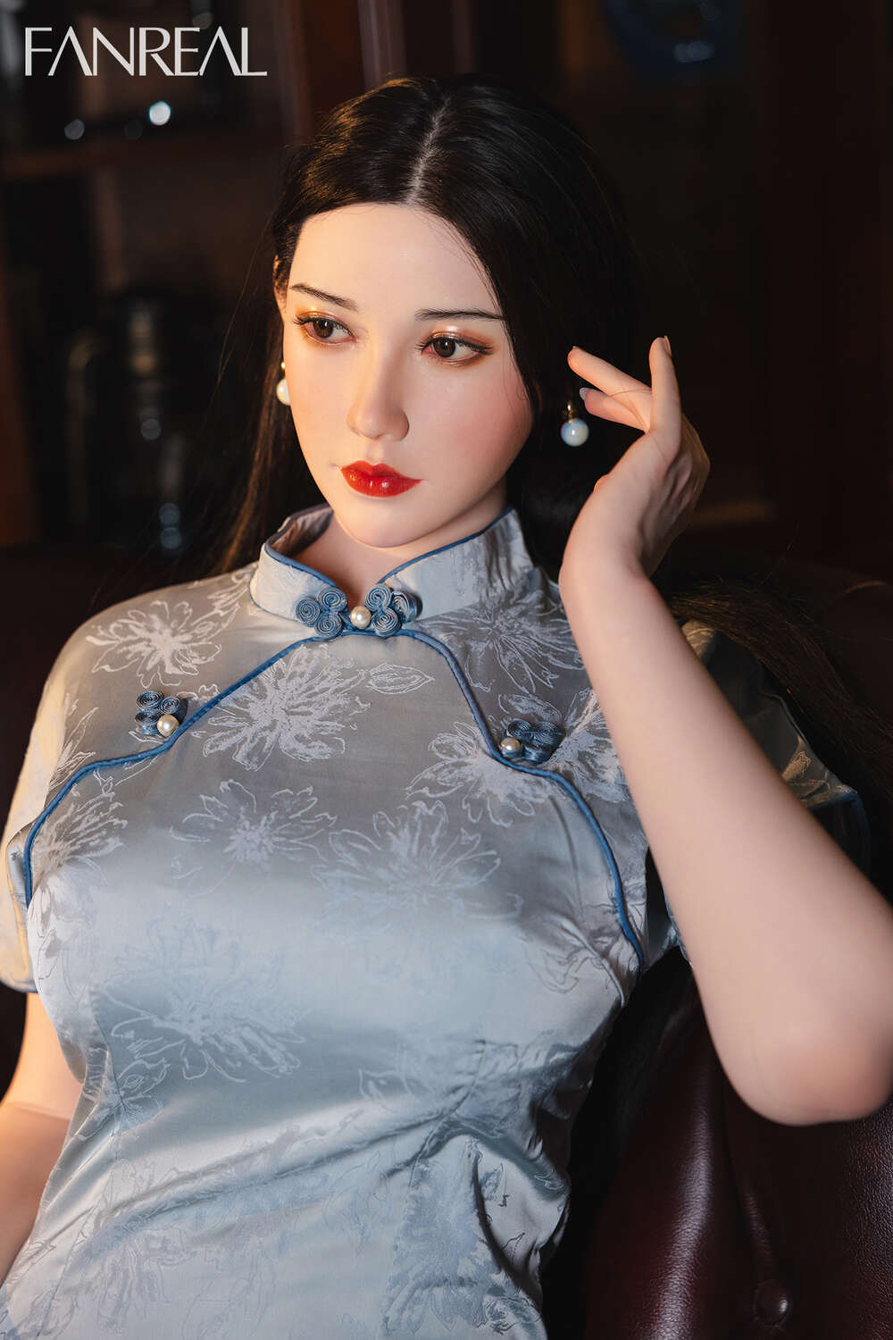 Picture of FanReal Sex Doll Torso - T109cm/3ft7 G-cup Silicone Sex Doll Torso – Vivi