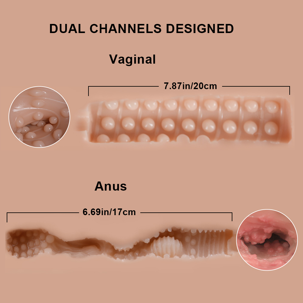 Picture of Torso Sex Doll Chloe: (23LB) Realistic Automatic Hip Torso With Sucking & Vibration Life Size Ass