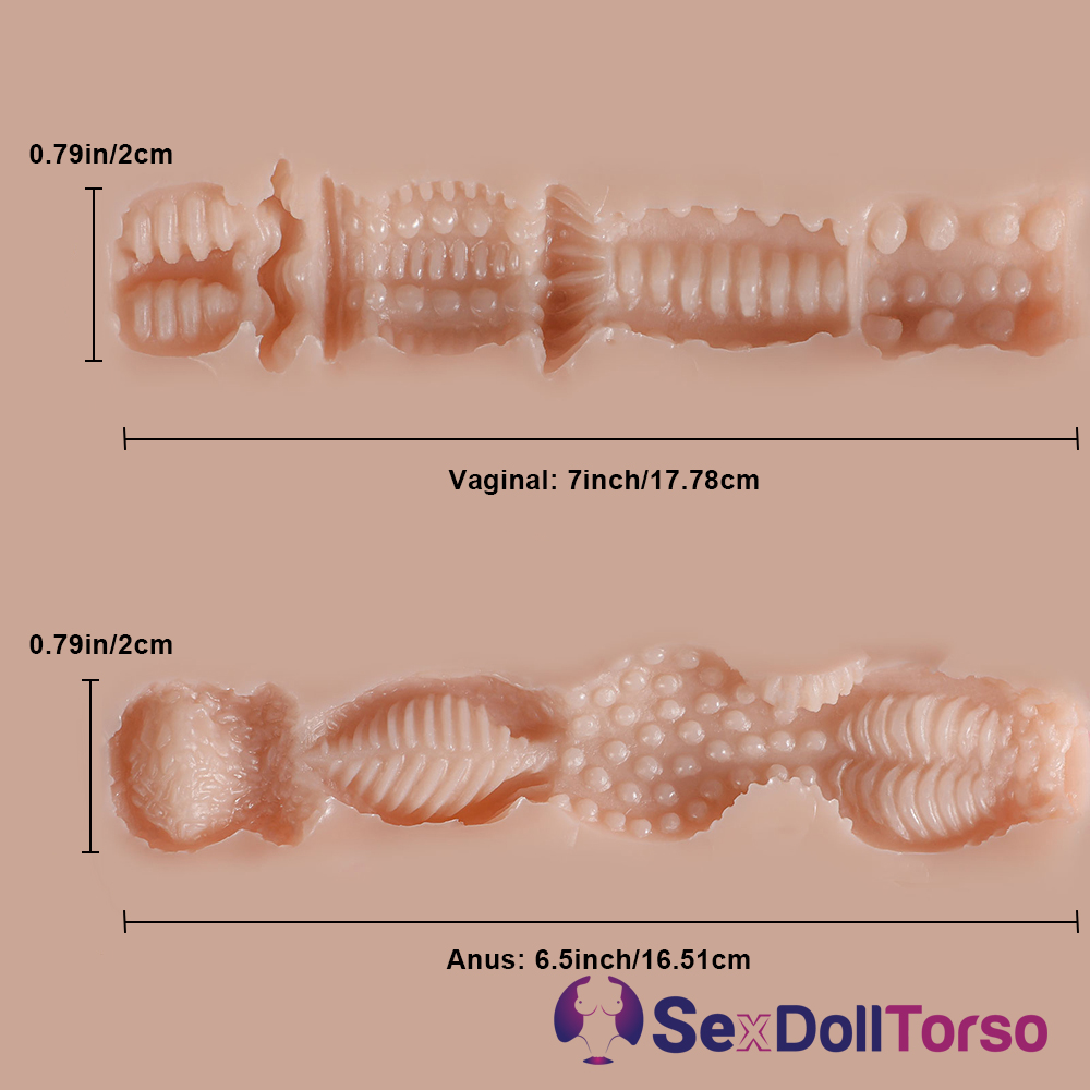 Picture of Torso Sex Doll Doris: (42LB) Jiggly Big Round Gel Ass Torso