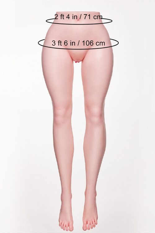 Picture of Sigafun 104cm/3ft5 55.1LB Silicone Sex Doll Legs