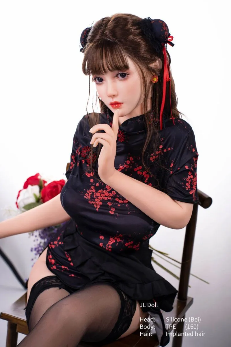 Picture of Jarliet Hybrid Sex Doll 160cm/5ft3 C-cup Silicone Head Sex Doll – Bei