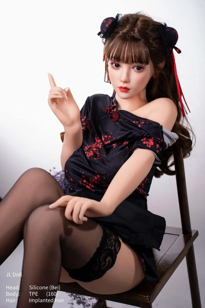 Picture of Jarliet Hybrid Sex Doll 160cm/5ft3 C-cup Silicone Head Sex Doll – Bei