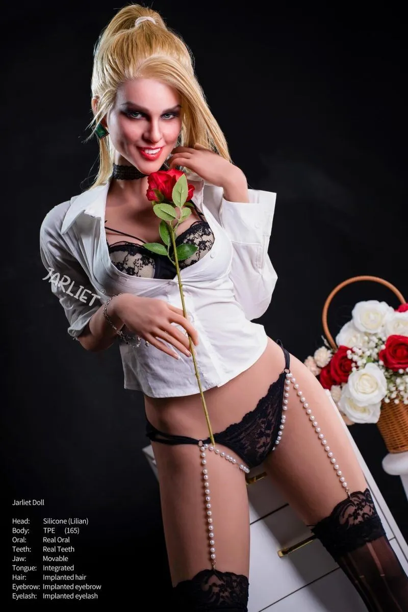 Picture of Jarliet Hybrid Sex Doll 165cm/5ft5 C-cup Silicone Head Sex Doll – Lilian