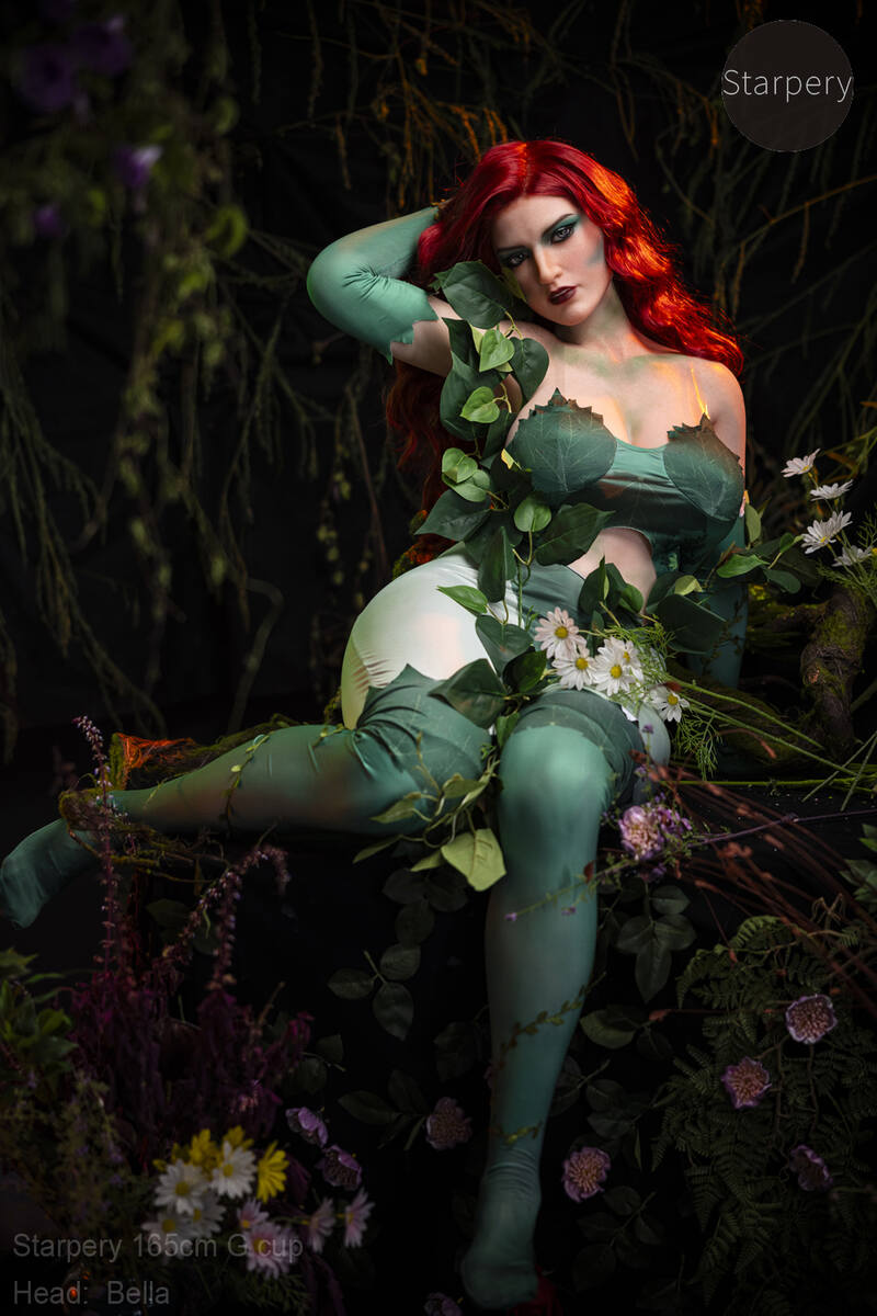 Picture of Starpery Hybrid Sex Doll 165cm/5ft5 G-cup Silicone Head Sex Doll – Bella