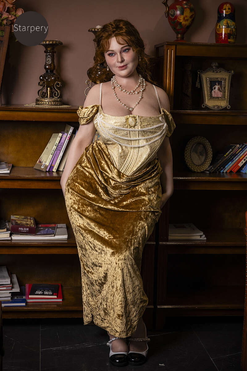 Picture of Starpery Doll 161cm/5ft3 H-cup Silicone Head Sex Doll – Ivory