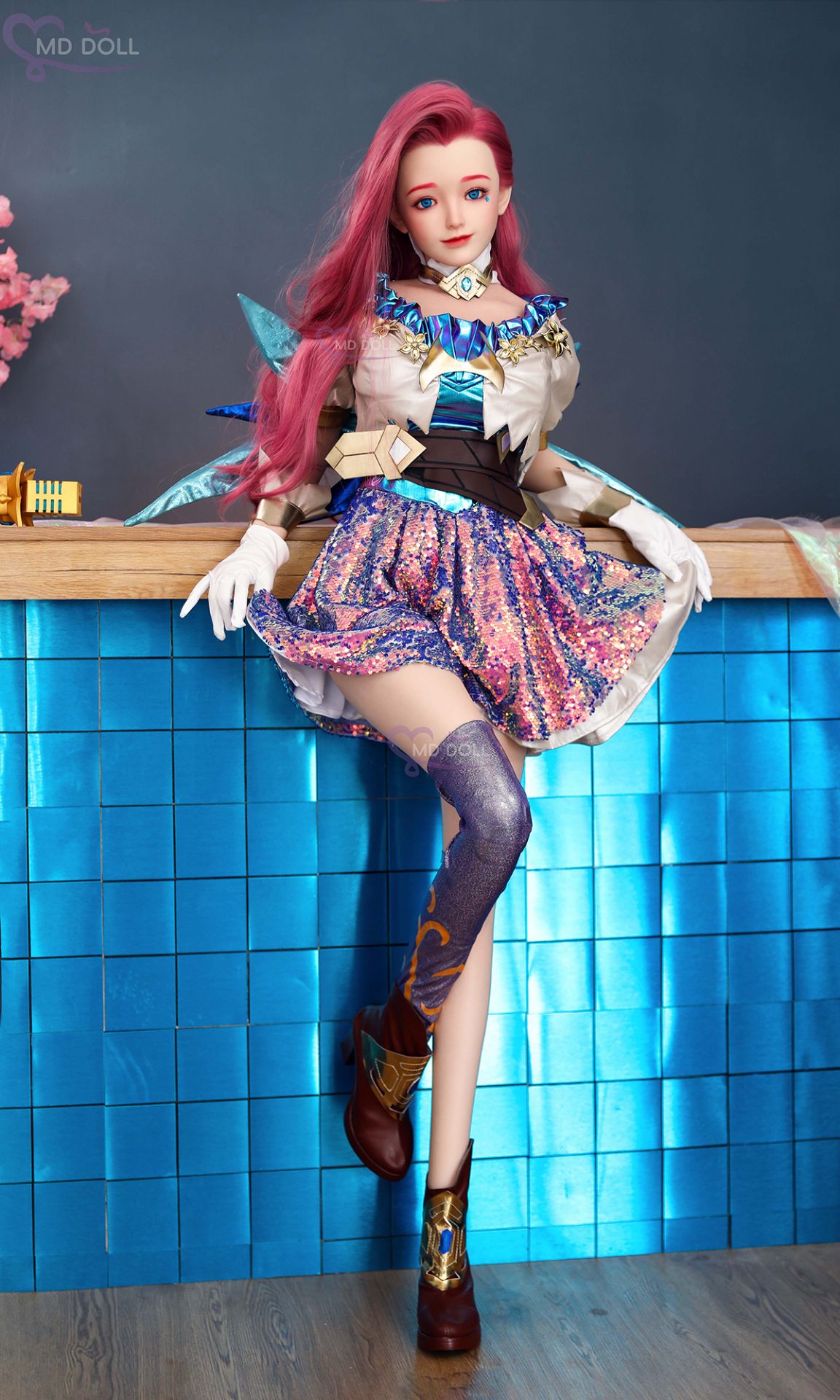 Picture of MD Doll 150cm | 4ft9 D-cup Amelia full silicone sex doll (M-8)