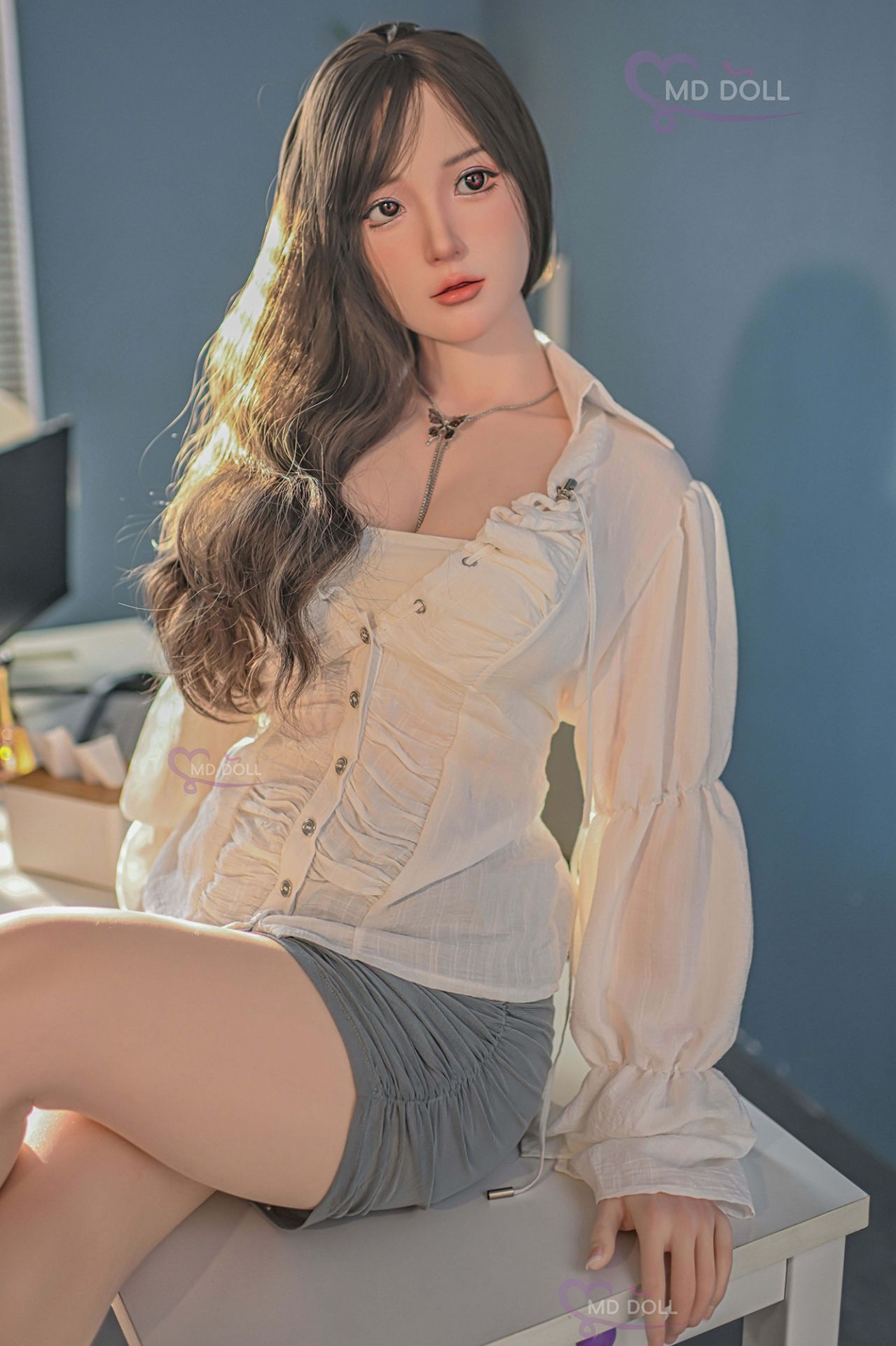 Picture of MD Doll 166cm | 5ft45 F-cup Doris full silicone sex doll (M-17)