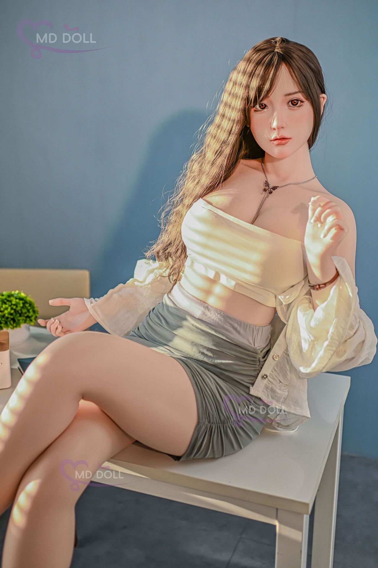Picture of MD Doll 166cm | 5ft45 F-cup Doris full silicone sex doll (M-17)