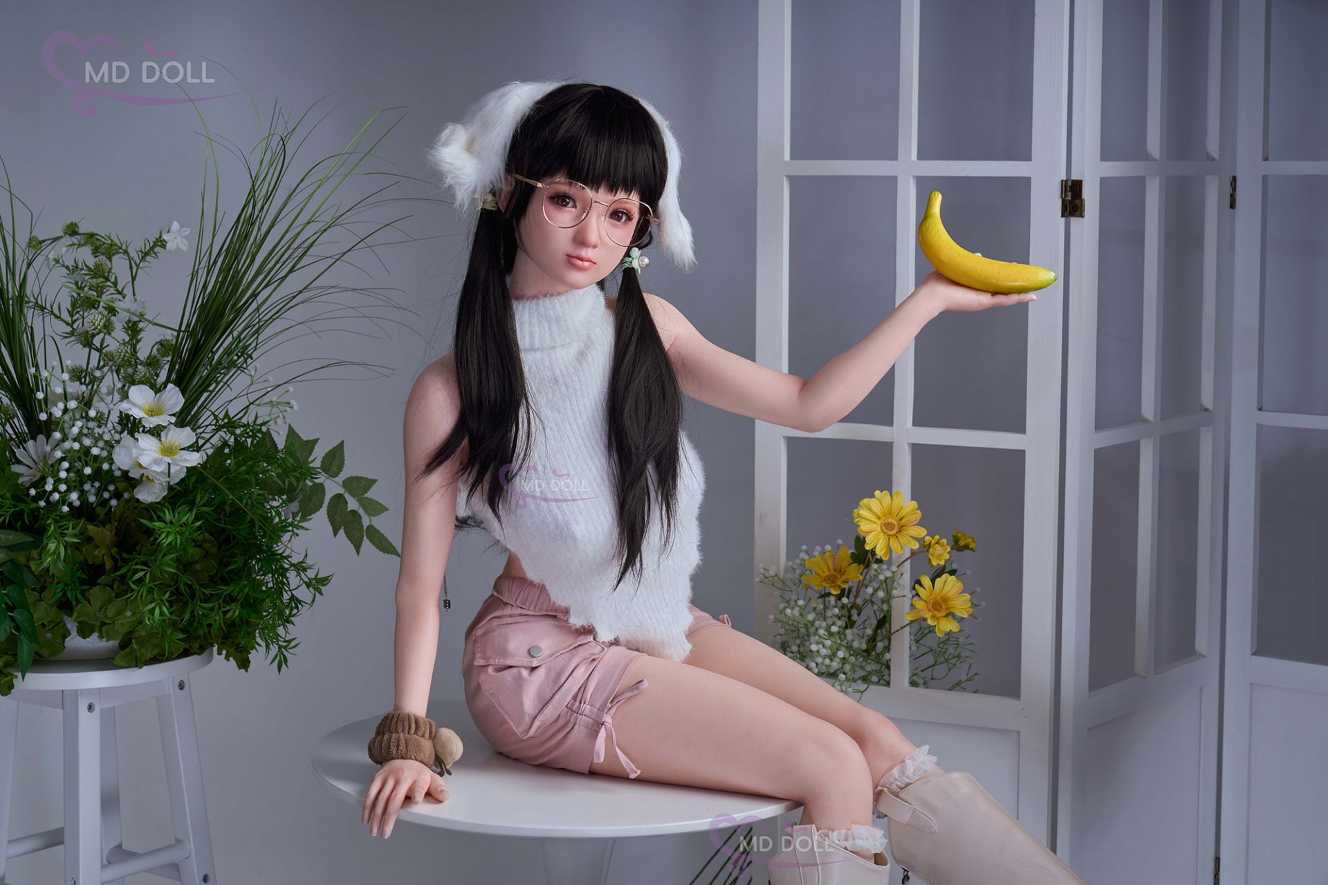 Picture of MD Doll 150cm | 4ft9 D-cup Lily full silicone sex doll (M-21)