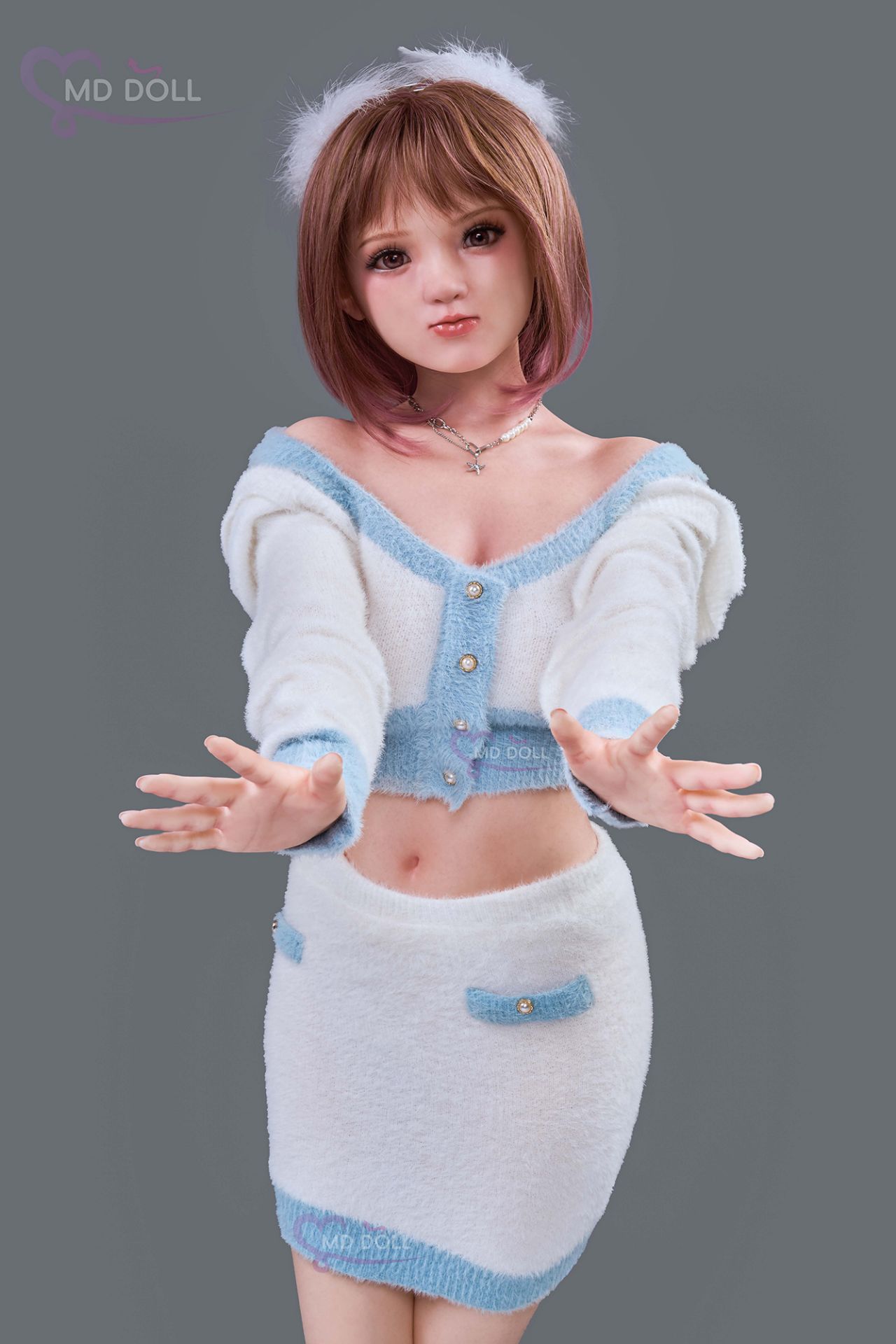 Picture of MD Sex Doll 150cm | 4ft9 D-cup LILY full silicone sex doll (M-21)