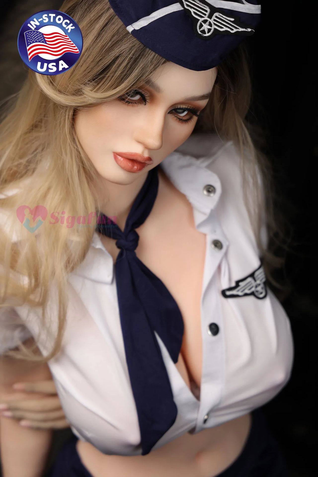 Picture of Sigafun Sex Doll 159CM Big Boobs Sex Doll Ada Sensational Stewardess [In Stock | EU Only]