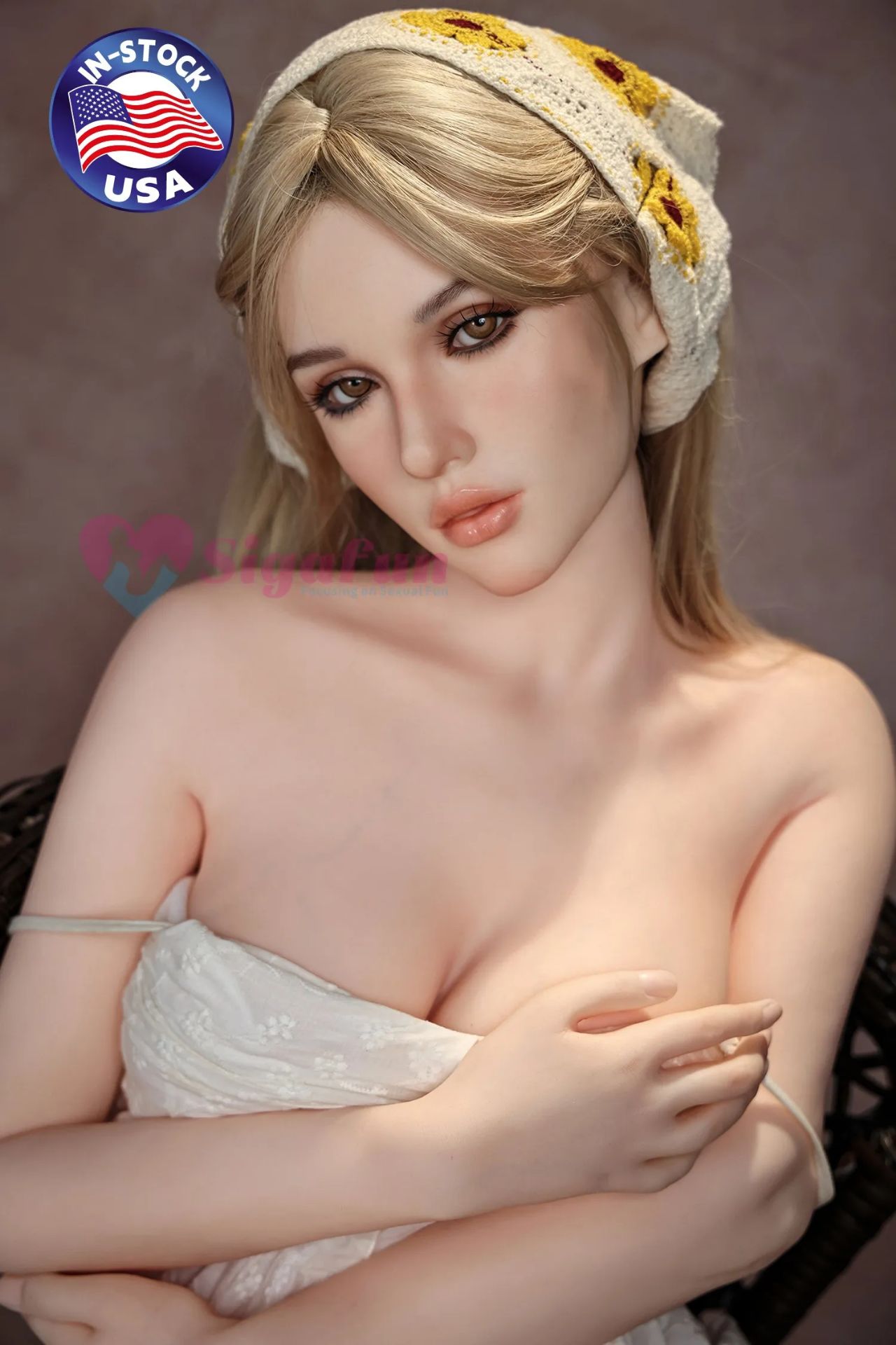 Picture of Sigafun Sex Doll 163CM Life Like Sex Doll Cecily Cheerful Farm Girl [In Stock | EU Only]