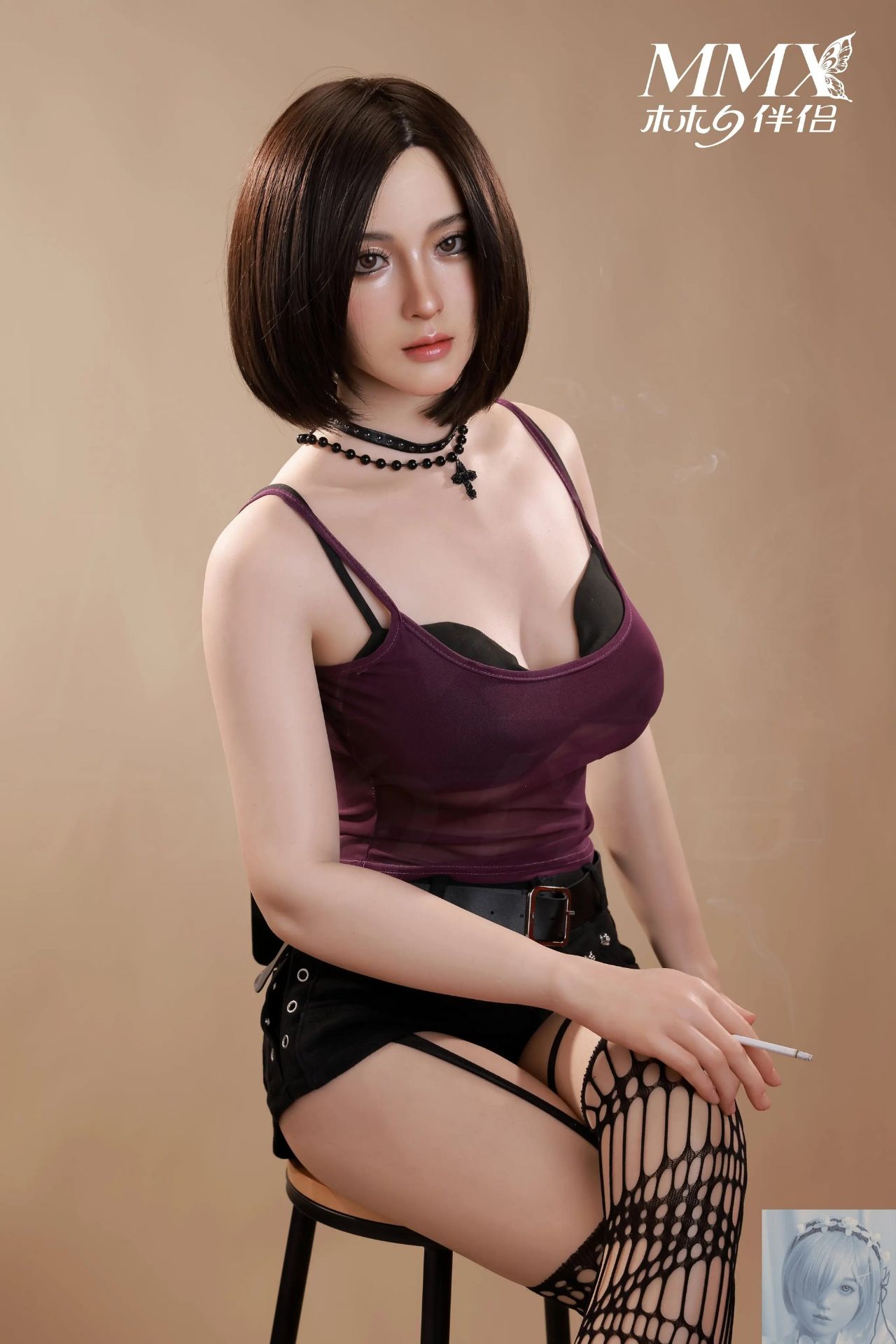 Picture of MMX Doll 165cm/5ft5 G-Cup Full Silicone Chinese Sex Doll - Mengqi