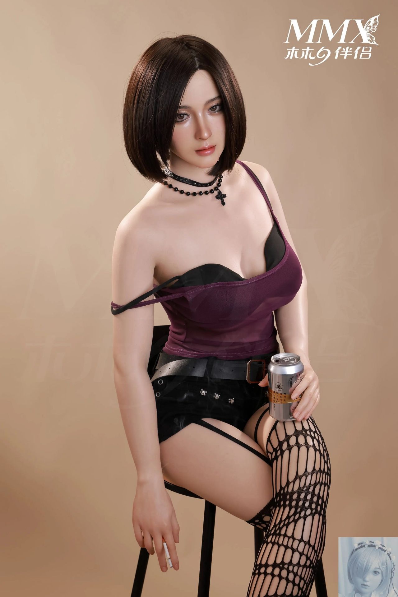 Picture of MMX Doll 165cm/5ft5 G-Cup Full Silicone Chinese Sex Doll - Mengqi