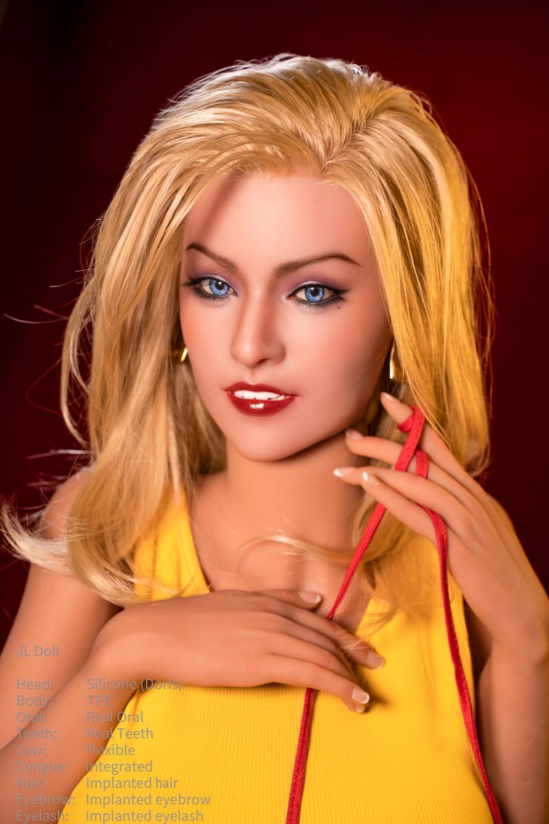 Picture of Jarliet Hybrid Sex Doll 148cm/4ft10 E-cup Silicone Head Sex Doll – Doris
