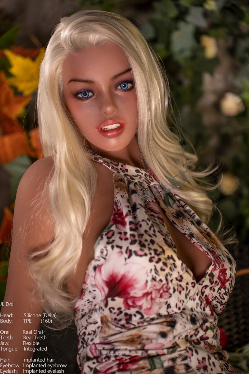 Picture of Jarliet Hybrid Sex Doll 160cm/5ft3 C-cup Silicone Head Sex Doll – Delia