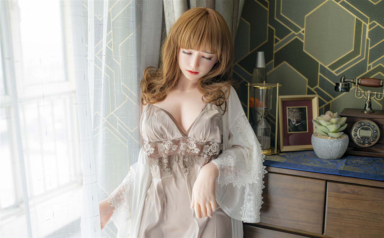 Picture of Sino Doll 162cm/5ft4 G-cup Silicone Sex Doll – Lininer