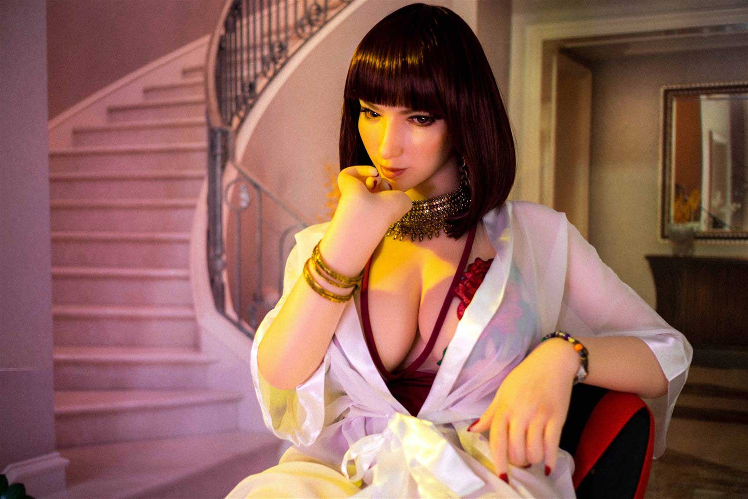 Picture of Sino Doll 155cm/5ft1 L-cup Silicone Sex Doll – Victorxer