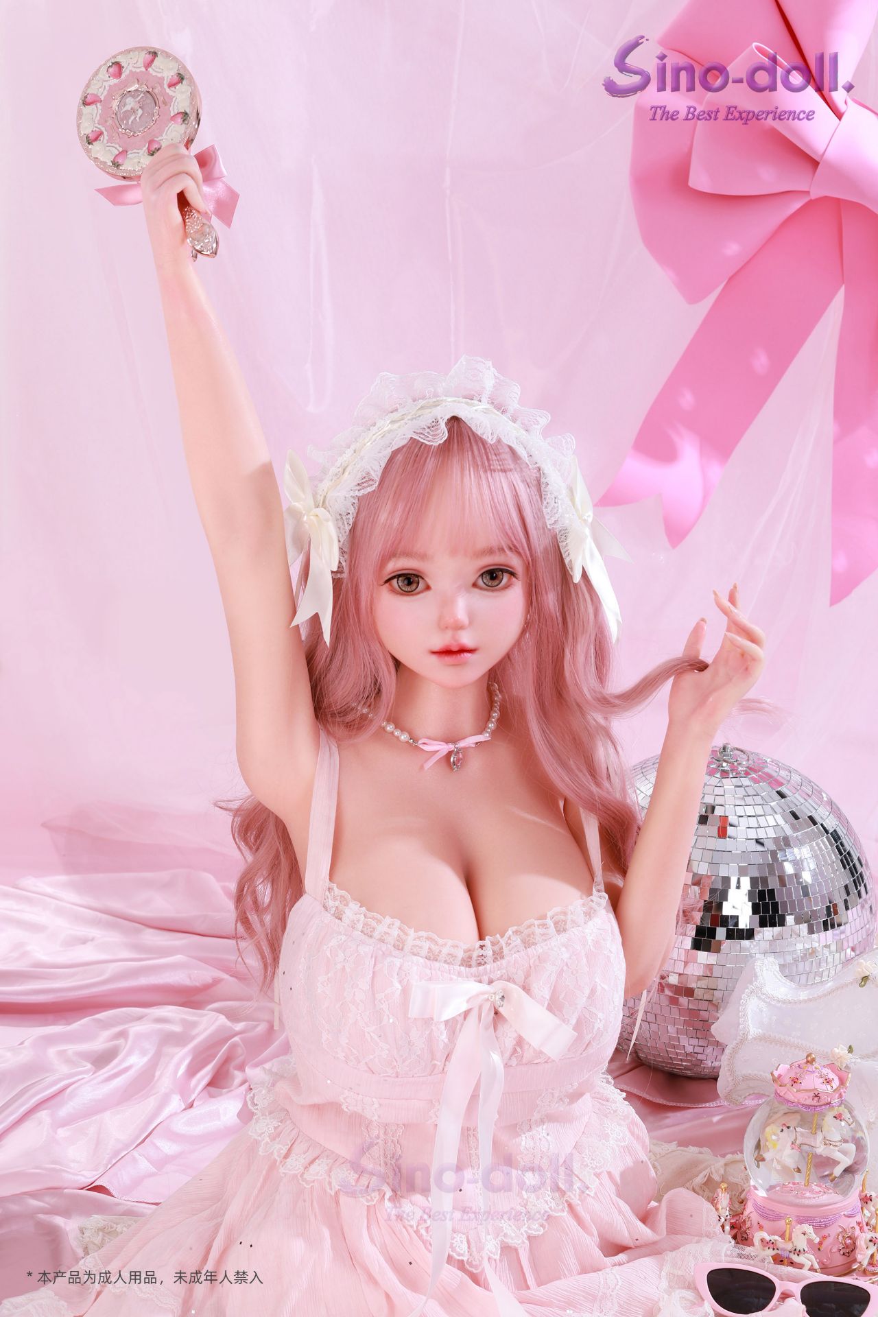Picture of Soft Max Sino Doll S60 (R+S effect) 70cm/2ft4 L-cup Silicone Sex Doll Torso – Linyaoayo