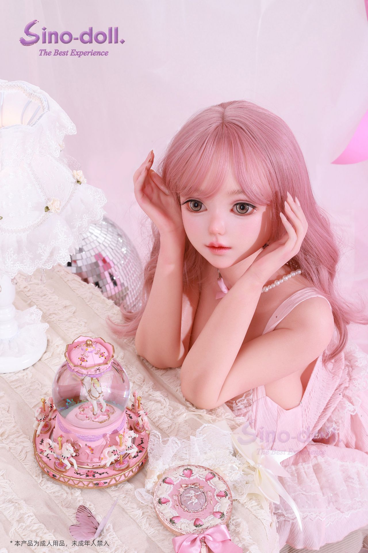 Picture of Soft Max Sino Doll S60 (R+S effect) 70cm/2ft4 L-cup Silicone Sex Doll Torso – Linyaoayo