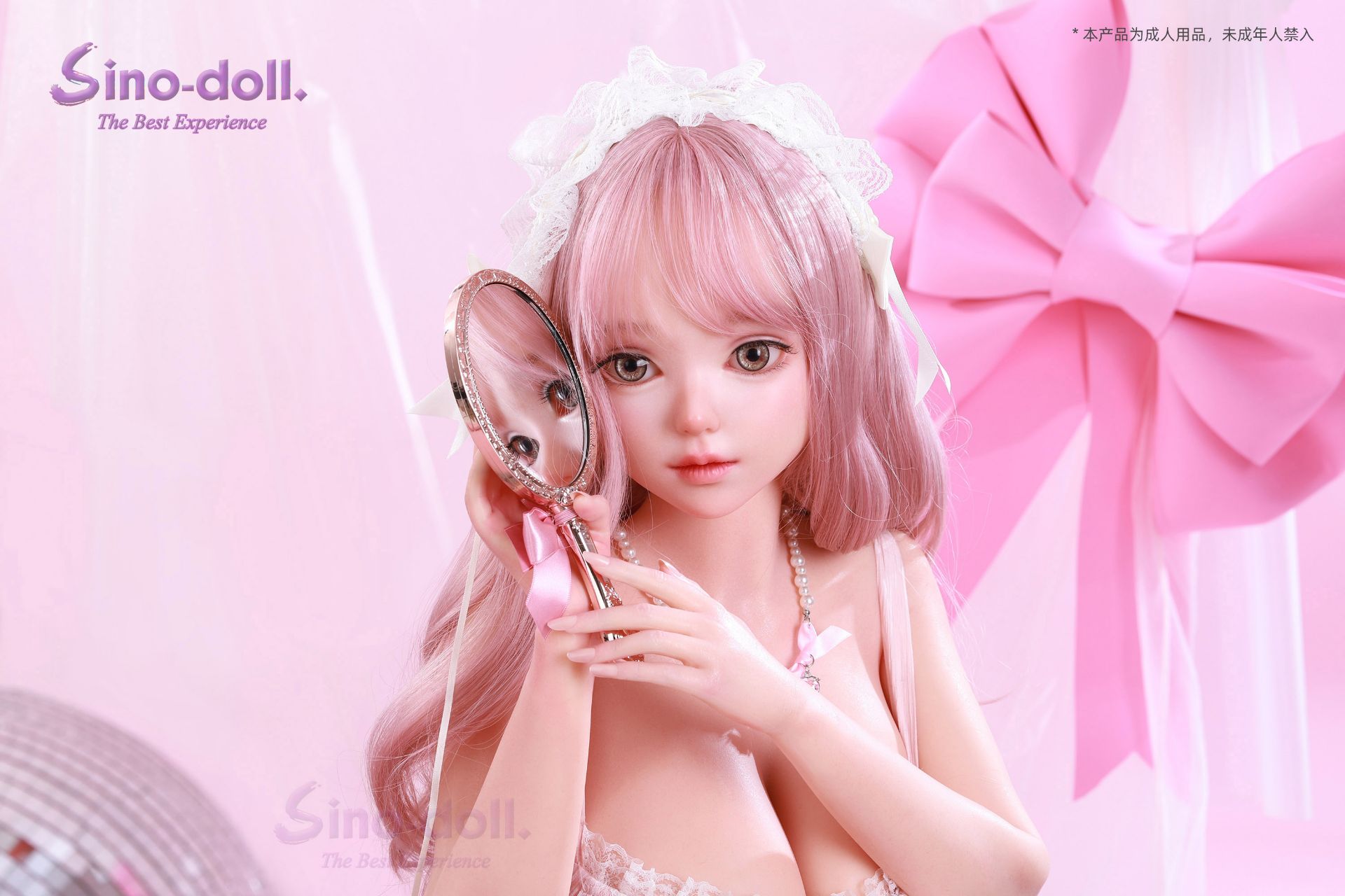 Picture of Soft Max Sino Doll S60 (R+S effect) 70cm/2ft4 L-cup Silicone Sex Doll Torso – Linyaoayo