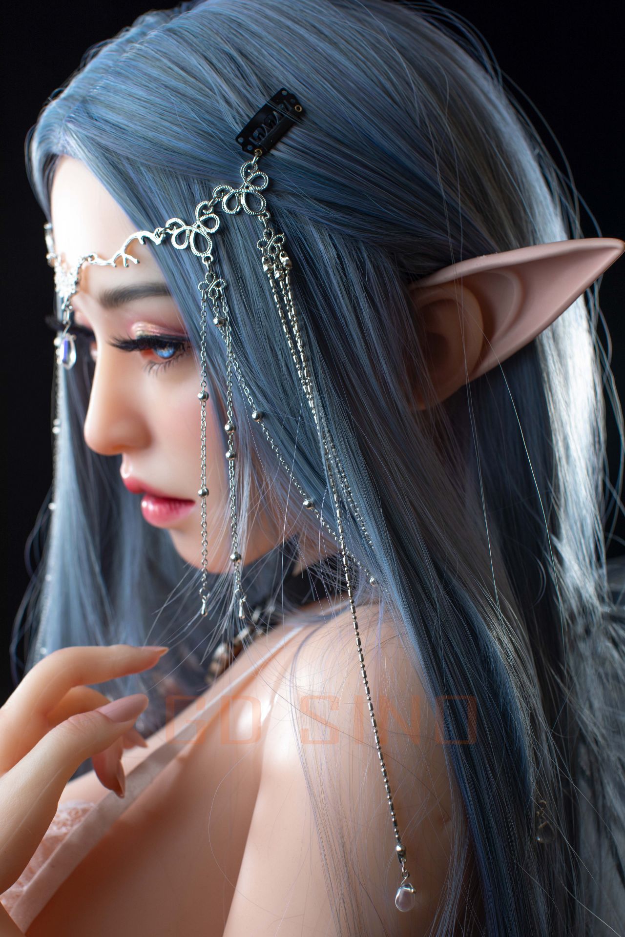 Picture of GD Sino 155cm/5ft1 L-cup Silicone Sex Doll – G155 Body + G1 Luoning (cat-like makeup) - Luoning