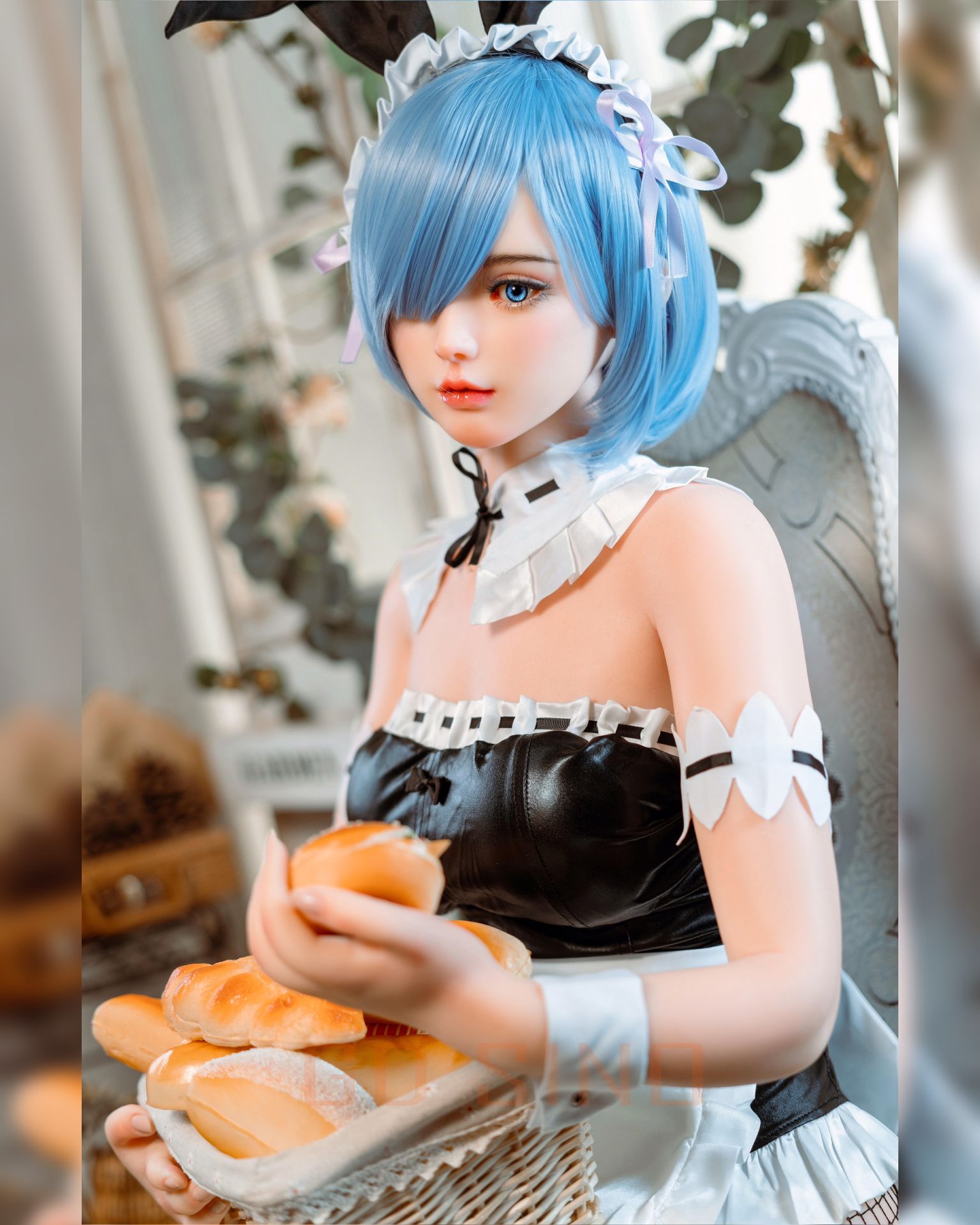 Picture of GD Sino Doll 156cm/5ft1 C-cup Silicone Sex Doll – G1 Luozi (Cos Rem)