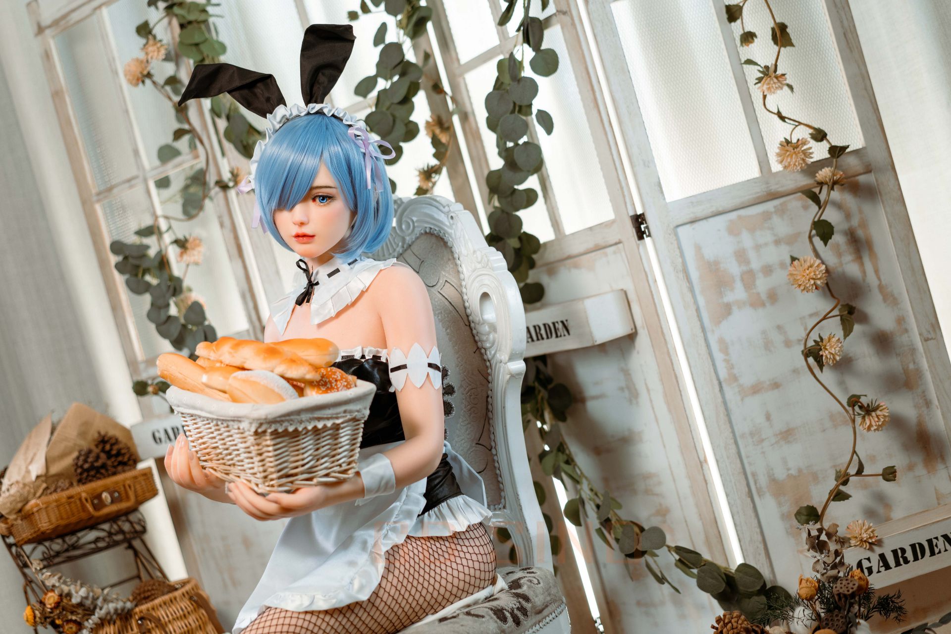 Picture of GD Sino Doll 156cm/5ft1 C-cup Silicone Sex Doll – G1 Luozi (Cos Rem)