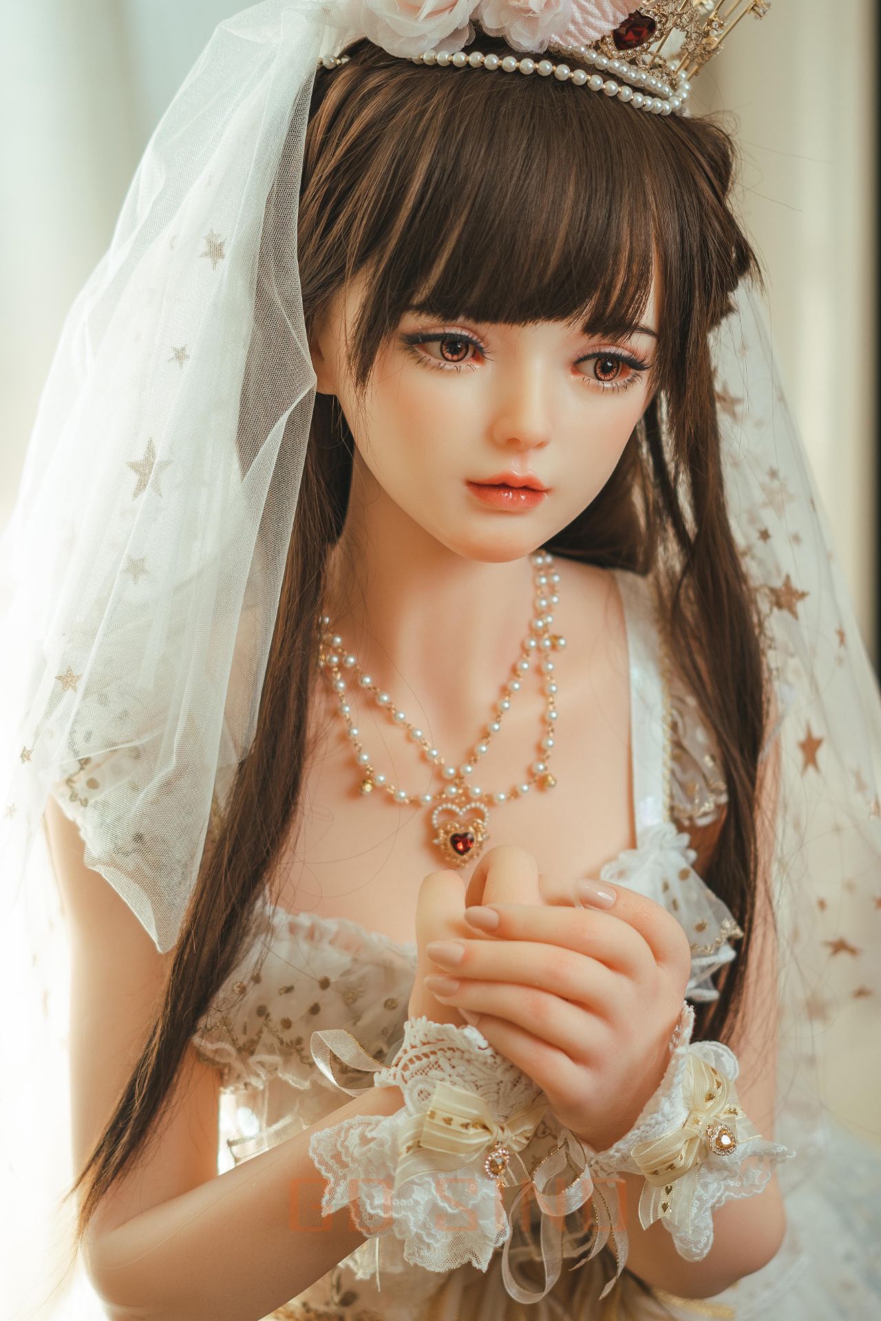 Picture of GD Sino Doll 156cm/5ft1 C-cup Silicone Sex Doll – Luozi (Little princess)