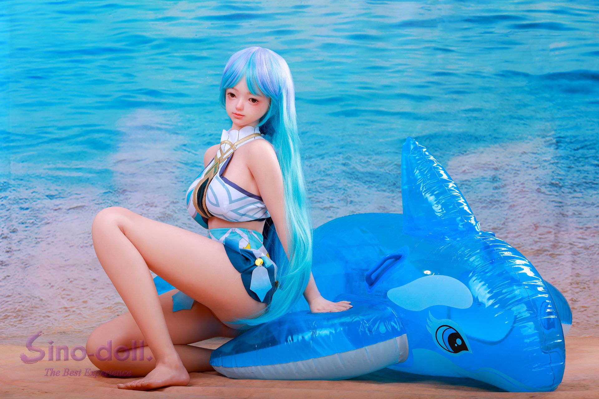 Picture of Soft Max Sino Doll - S143cm/4ft8 (Normol breasts) B-Cup + S143 (Normal breasts)+S56 Linbai (R+S effect)