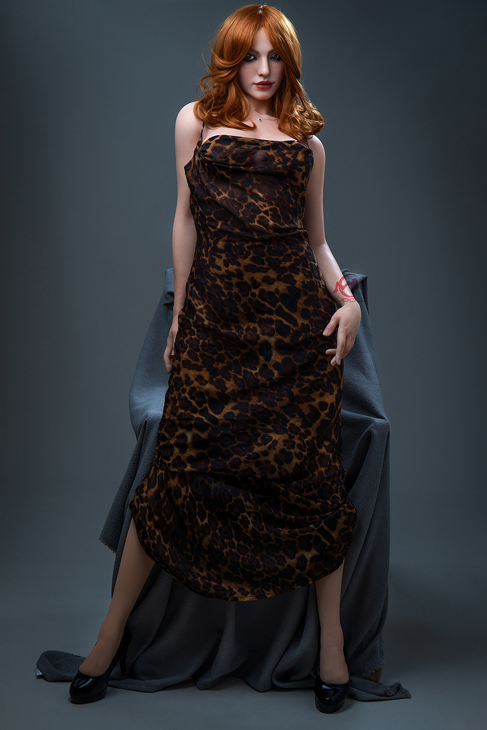 Picture of FJ Doll | 170cm/5ft7 E-Cup Silicone Sex Doll - Levretta | Blonde Beauty, Full Curves, Mature Elegance