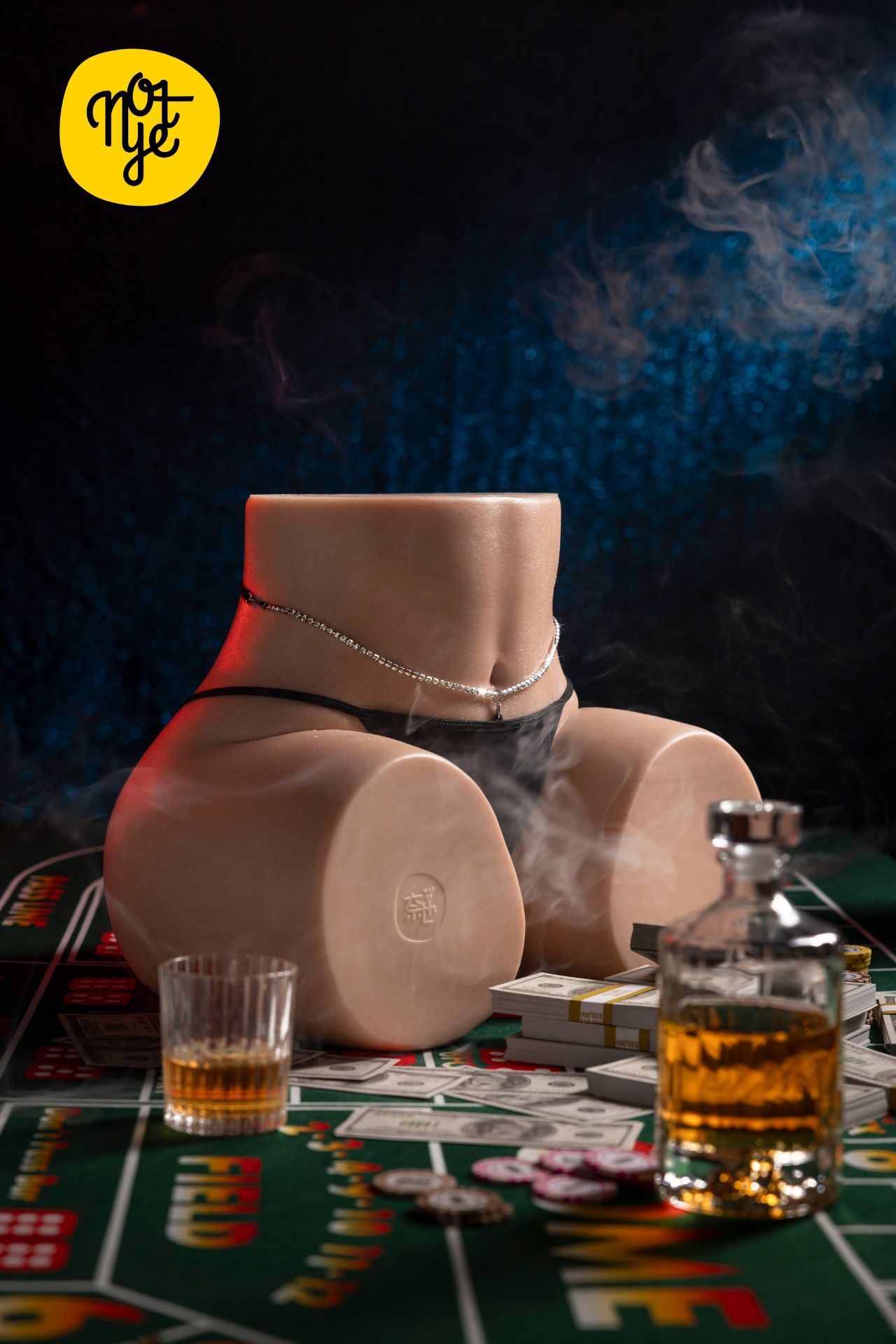 Picture of NOT YE! S28 Butt 30.86LB Realistic Silicone Torso Butt Male Masturbator Fair Skin Big Butt