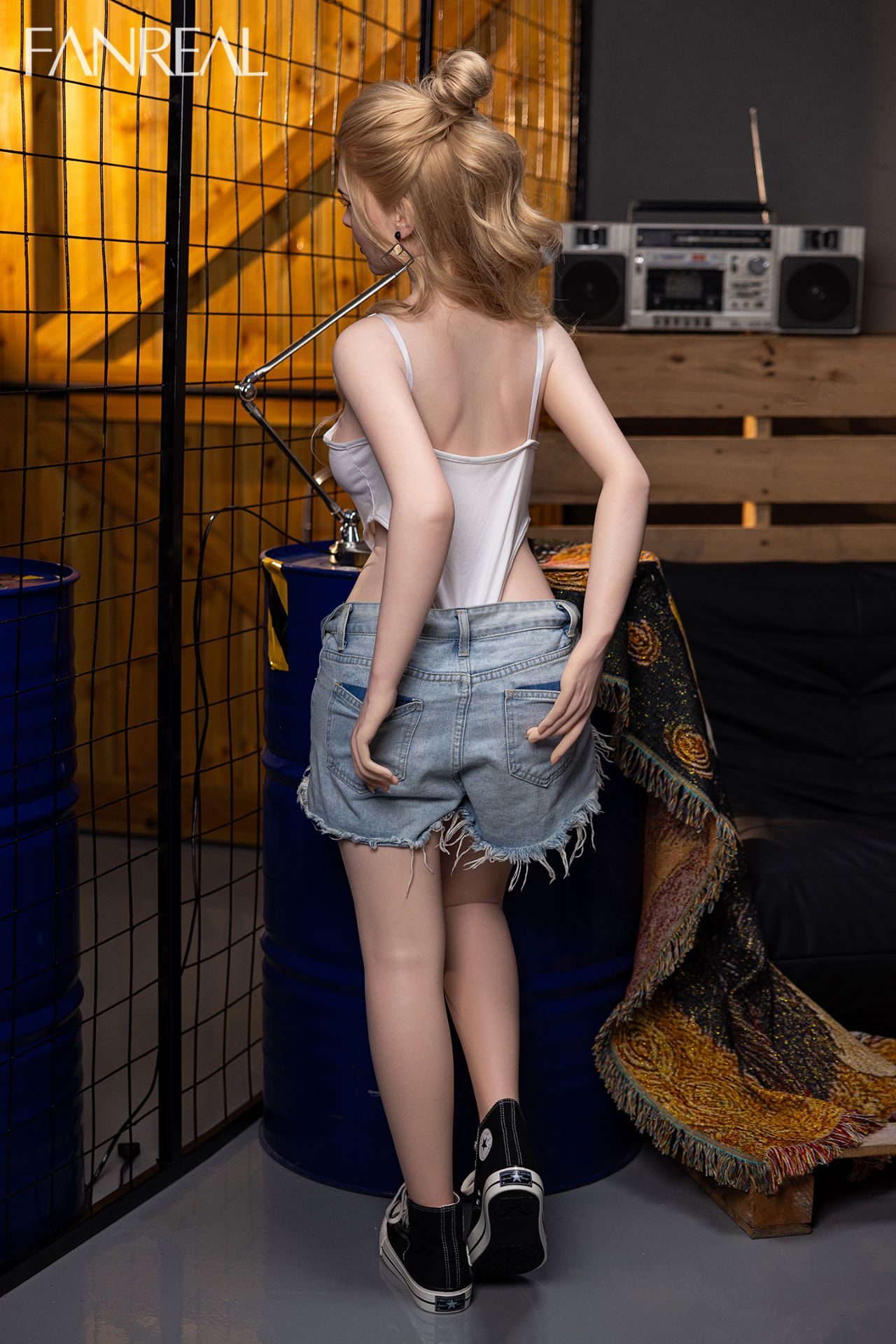 Picture of FanReal Doll 155cm/5ft1 F-cup Silicone Sex Doll – Gina (Real Skin Texture Version)