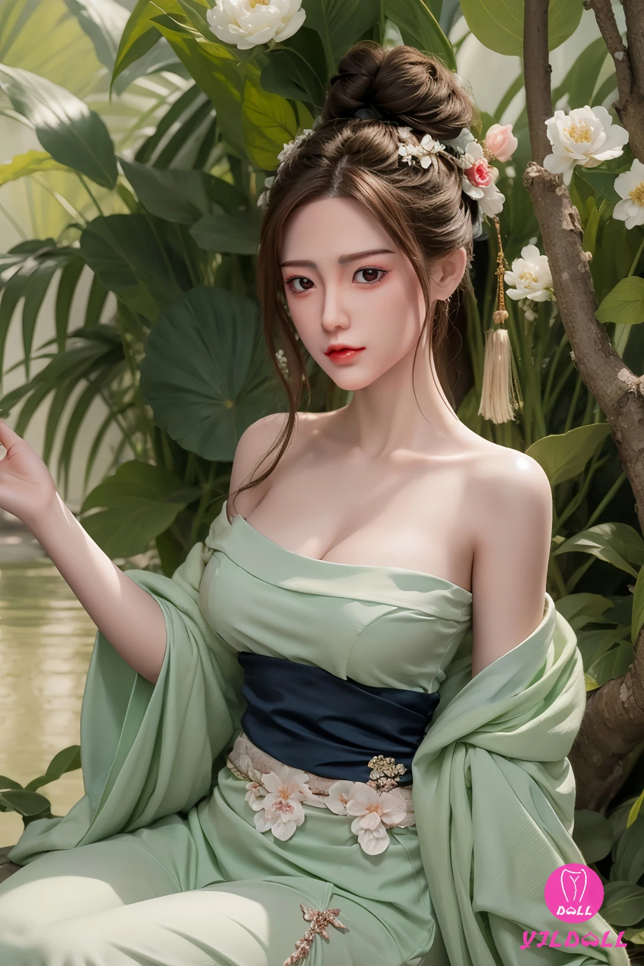 Picture of YJL DOLL Fan Jing 165CM D Cup Full Silicone Sex Doll