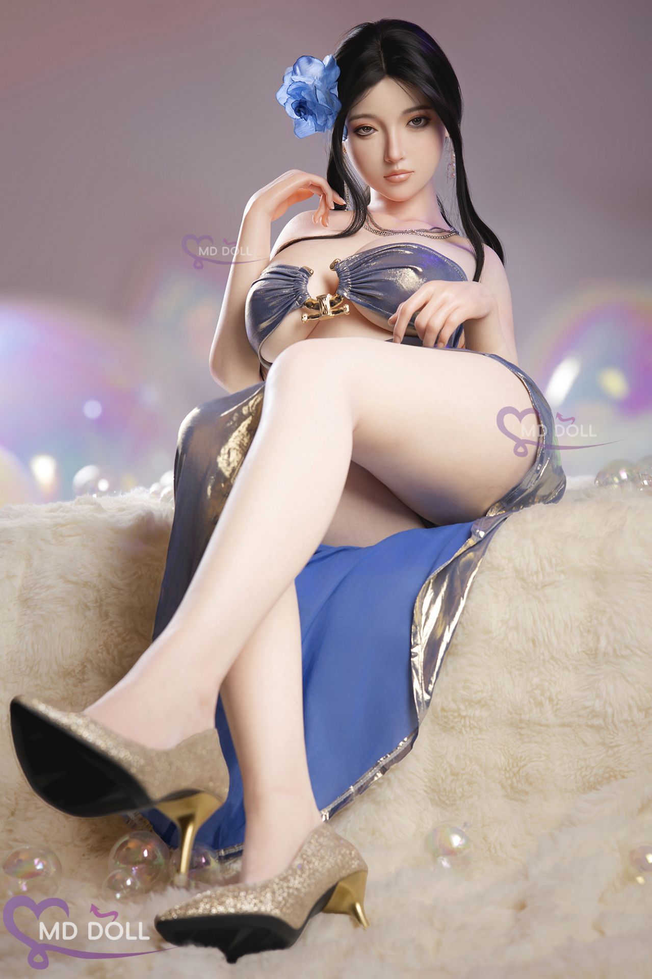 Picture of MD Doll 164(B) cm | 5ft4 H-cup Linda full silicone sex doll (M-39)