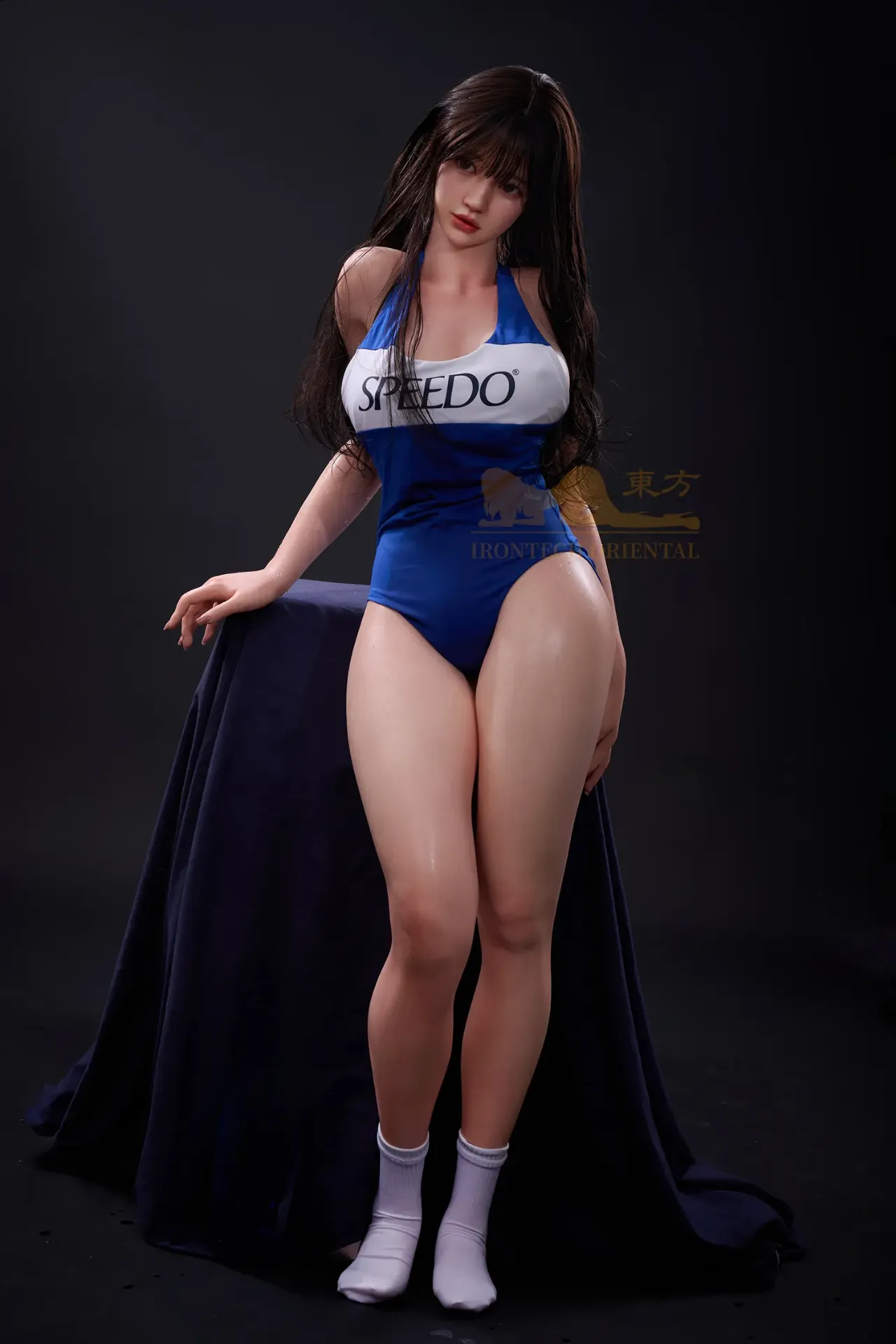 Picture of [Oriental Series] Irontech Silicone Sex Doll Nudes Asian Sex Doll 161cm/5ft3 T4 ROS MAX Head Silk Glow -Evie