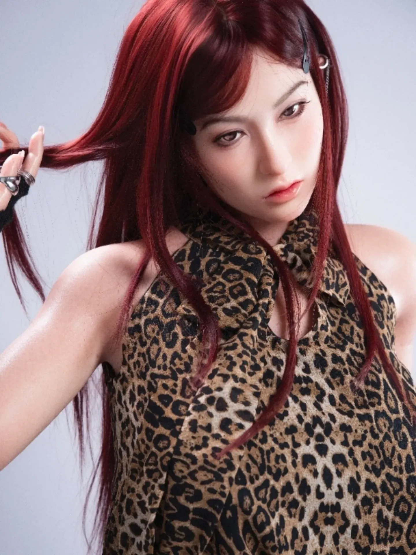 Picture of Ido Doll F6121—170cm/5.6ft F Cup ROS Silicone Realistic Sex Doll Celebrity【Weight Reduction】