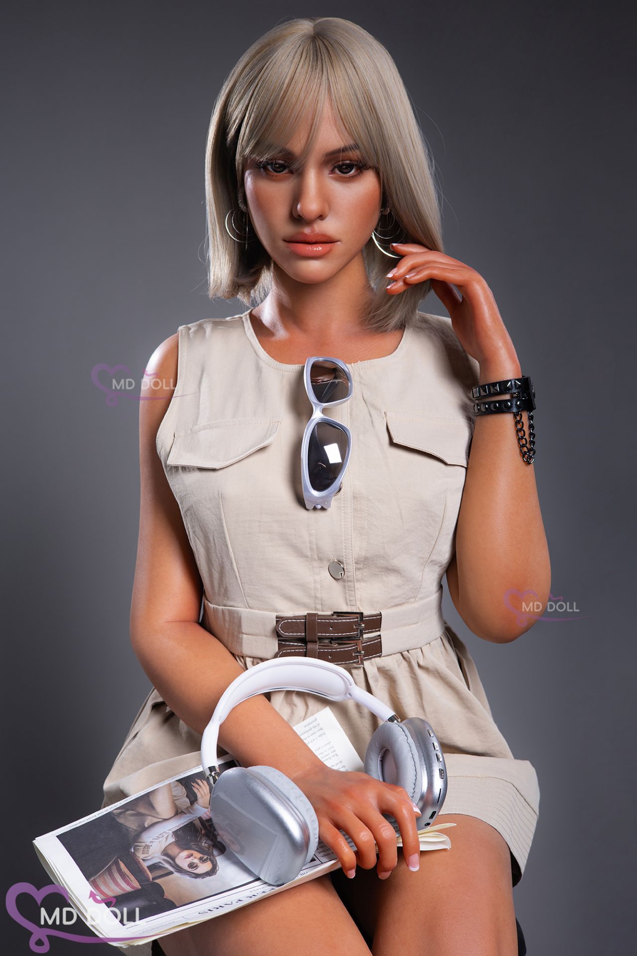 Picture of MD Doll 166(C) cm | 5ft45 D-cup Sally full silicone sex doll (M-33) [In Stock | US Only]