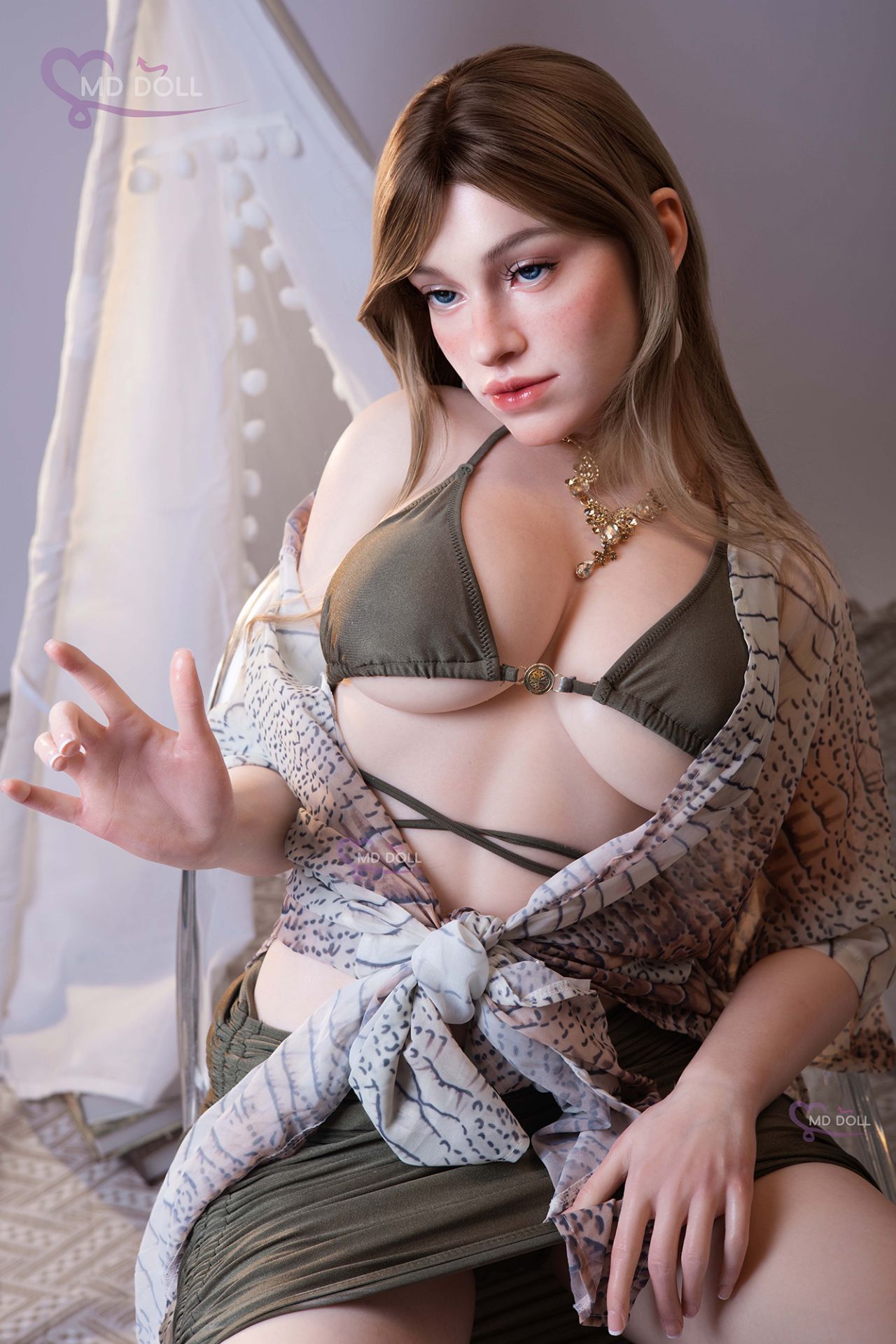 Picture of MD Doll 166cm | 5ft45 F-cup Joanna full silicone sex doll (M-22) [In Stock | US Only]