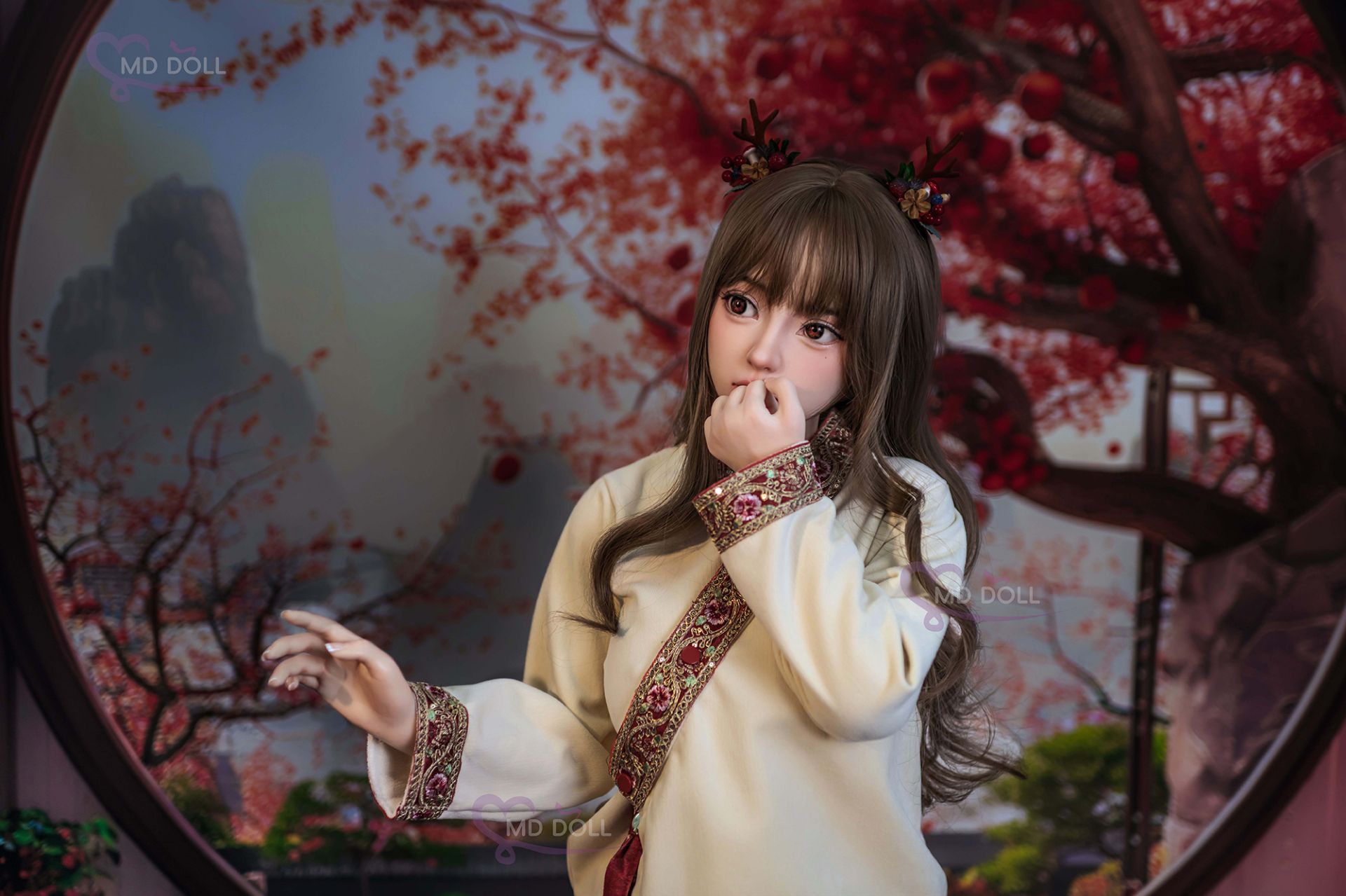 Picture of MD Doll 150cm | 4ft9 D-cup Celine full silicone sex doll (M-15) [In Stock | US Only]