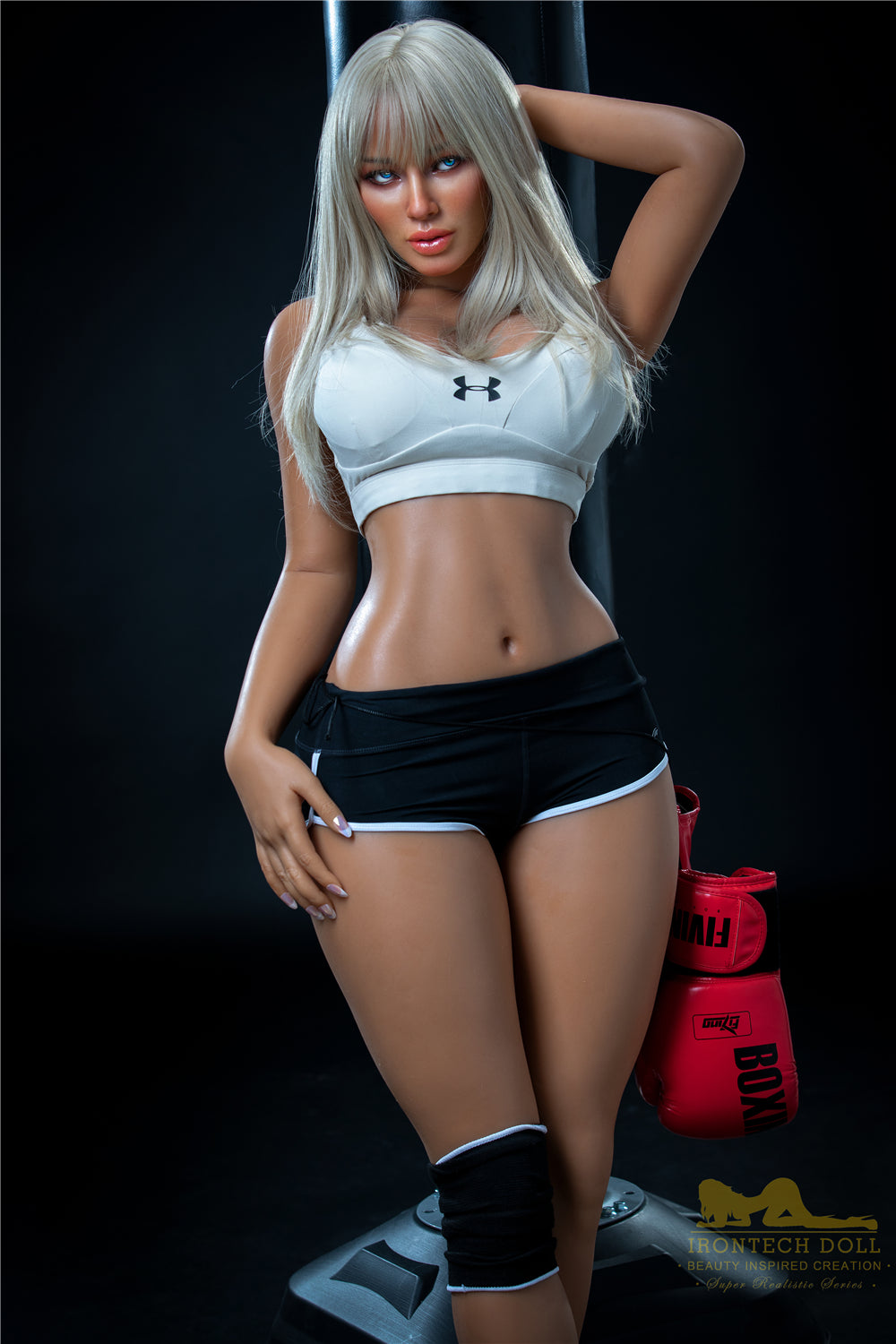 Picture of Irontech Full Silicone Sex Doll S26 (ROS Available): Irontech White Sex Doll