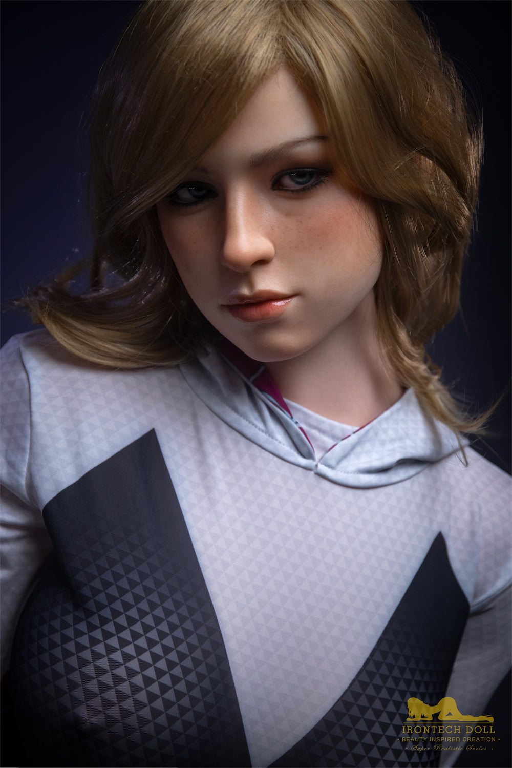 Picture of Irontech Full Silicone Sex Doll S38: white Sex Doll