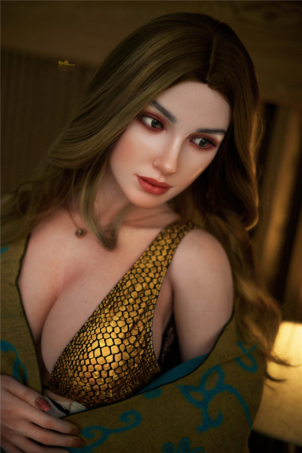 Picture of Irontech Full Silicone Sex Doll S17 (ROS Available): White Sex Doll - Luna