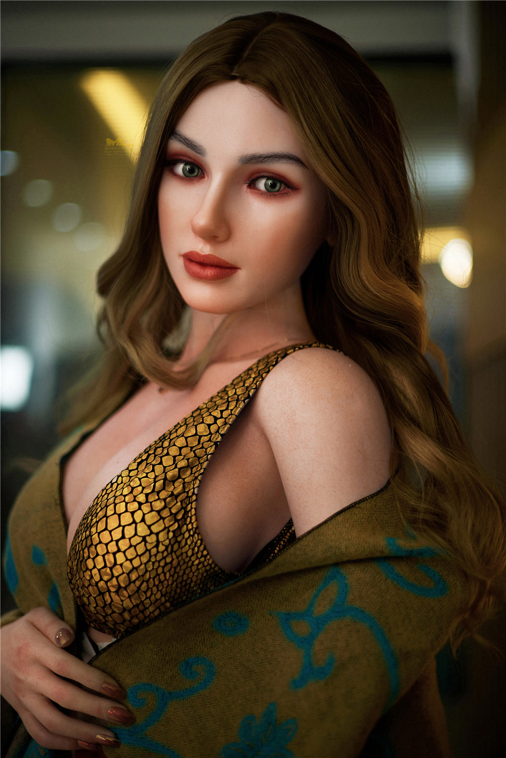 Picture of Irontech Full Silicone Sex Doll S17 (ROS Available): White Sex Doll - Luna